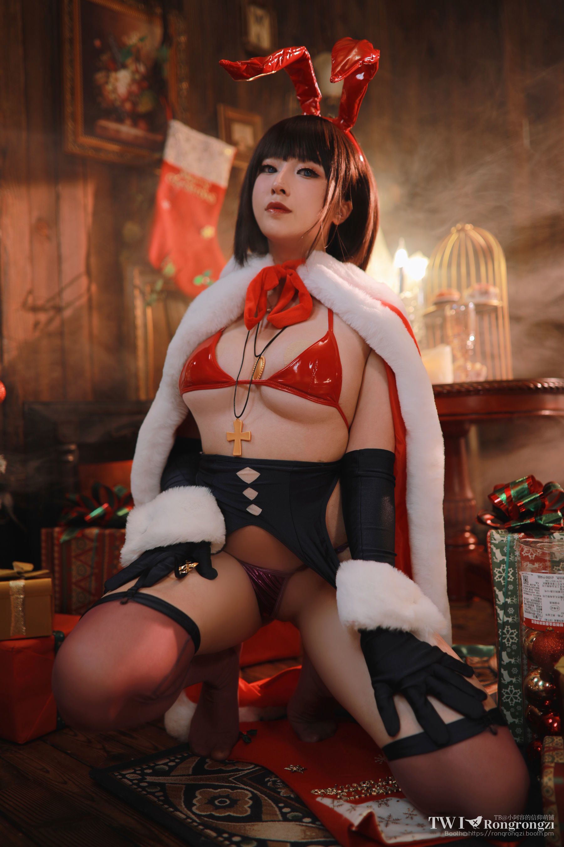Internet Celebrity Coser Photobook] Xiao Rong Zi Gu Gu Gu - Mo Tarou Bunny Girl