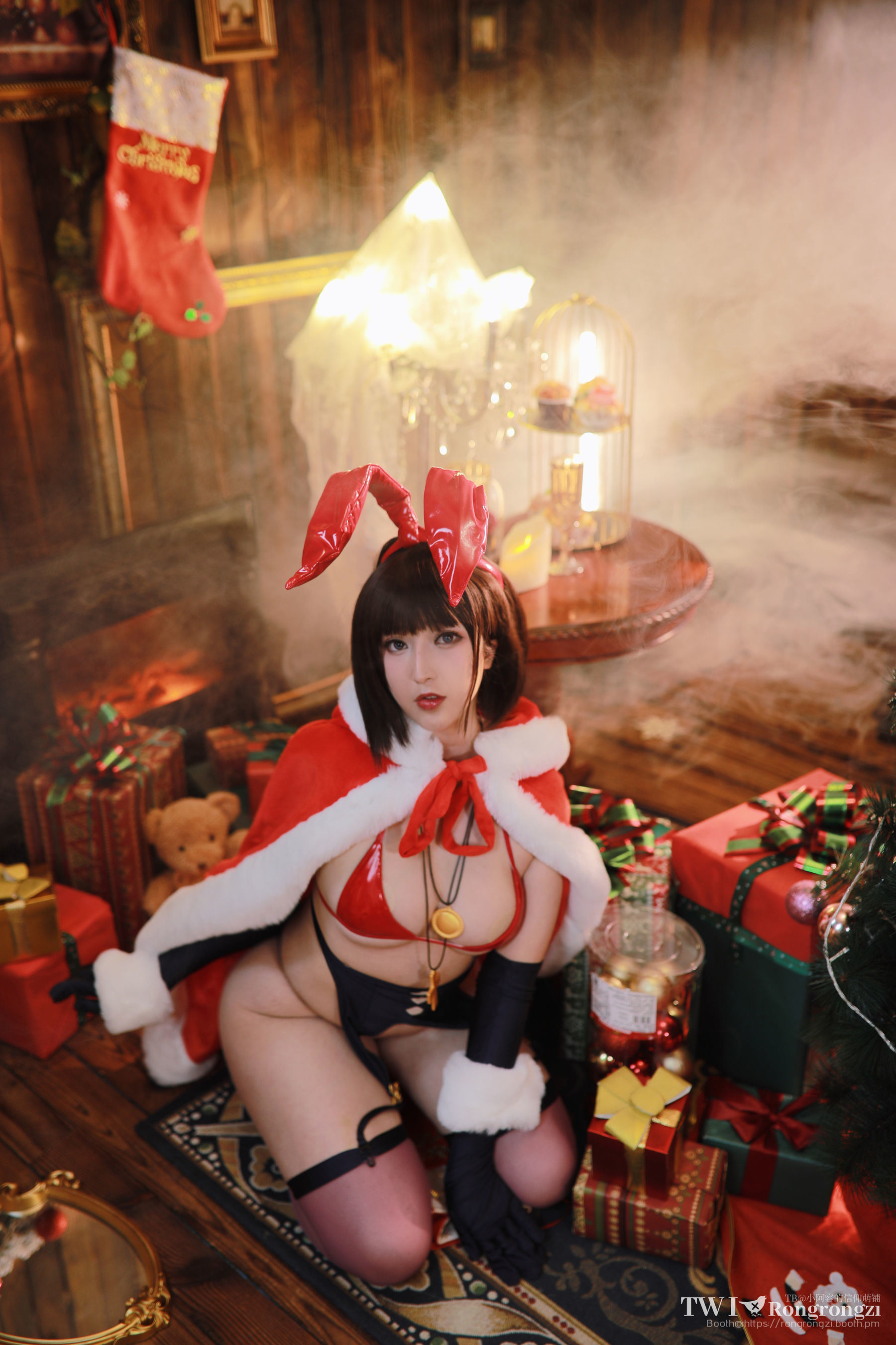 Internet Celebrity Coser Photobook] Xiao Rong Zi Gu Gu Gu - Mo Tarou Bunny Girl