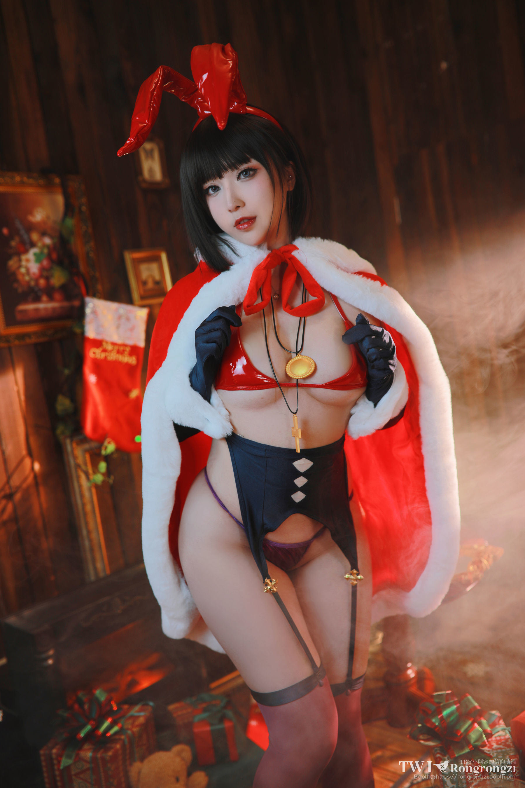 Internet Celebrity Coser Photobook] Xiao Rong Zi Gu Gu Gu - Mo Tarou Bunny Girl