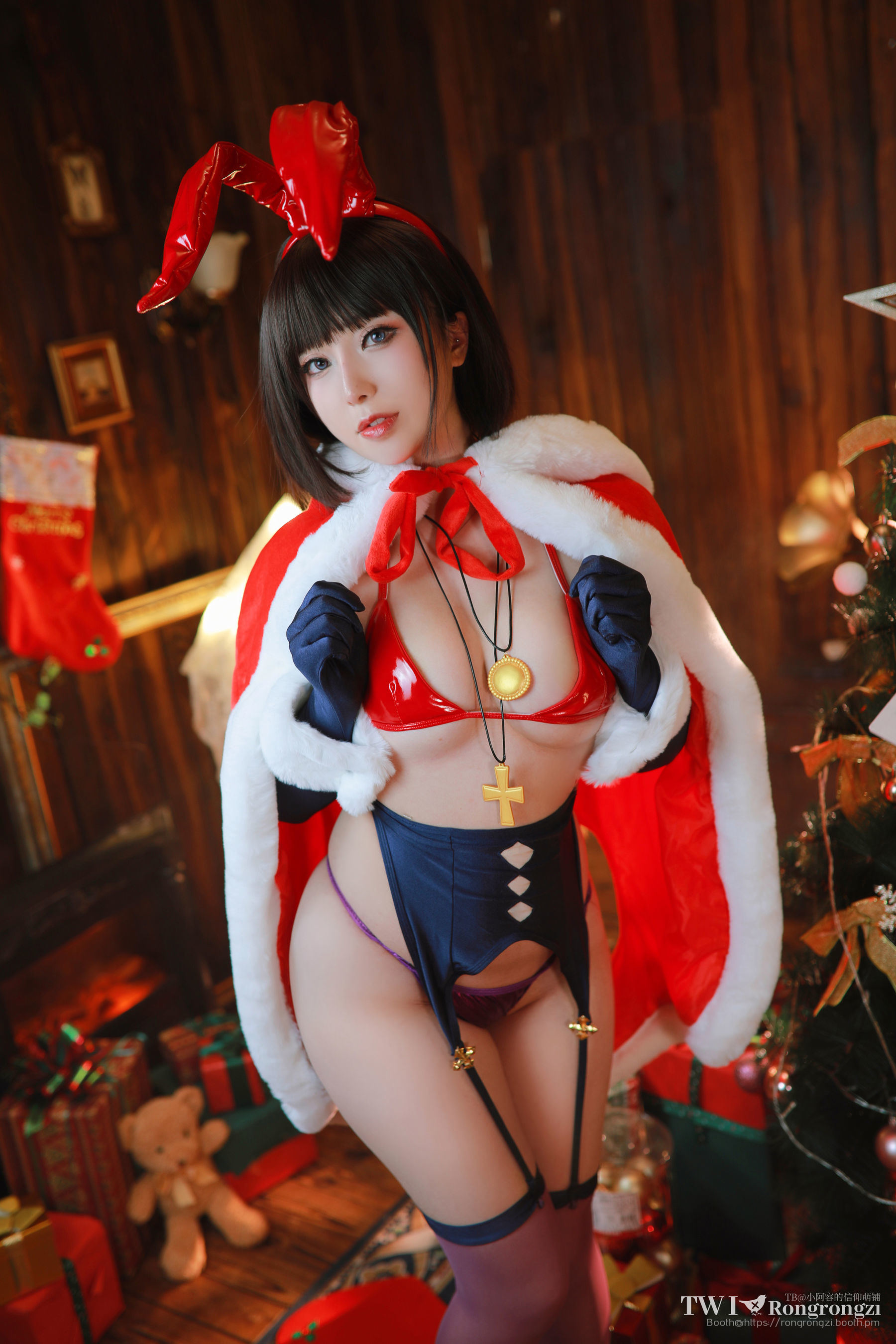 Internet Celebrity Coser Photobook] Xiao Rong Zi Gu Gu Gu - Mo Tarou Bunny Girl