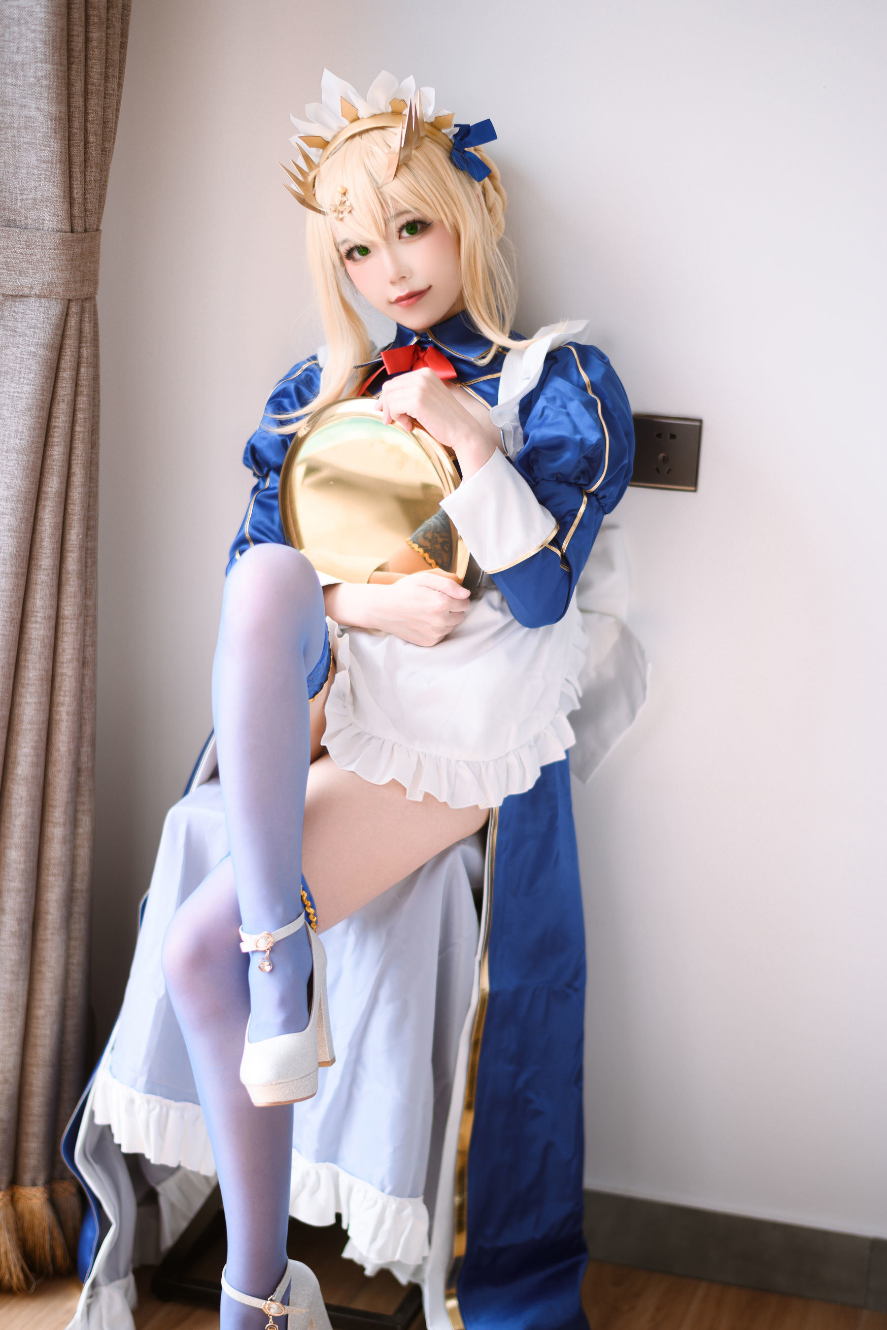 Ảnh chụp Coser nổi tiếng] Cosplay Vương Tri Tử - Bạch Cương Đần