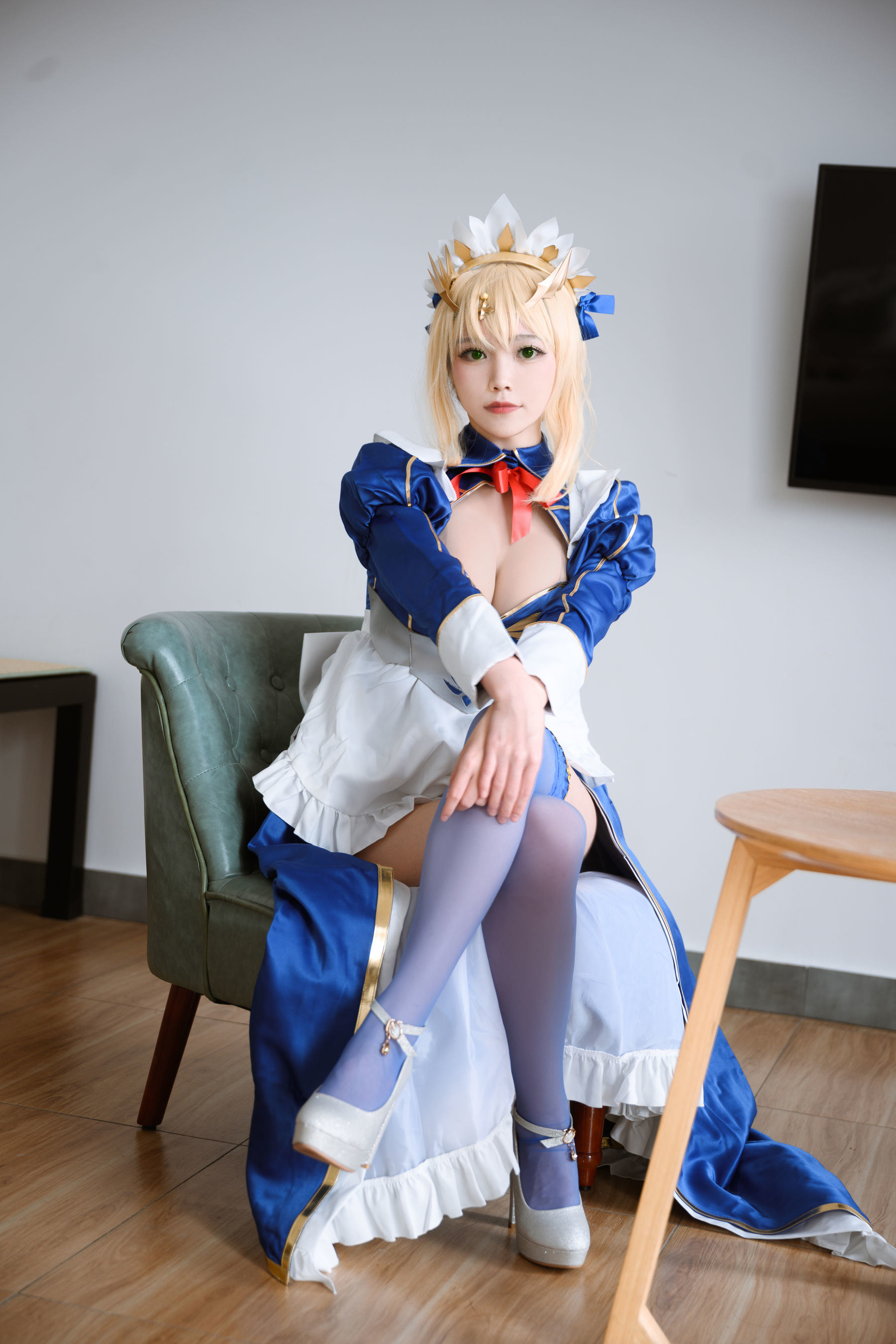 Internet Celebrity Coser Photobook] Cosplay Wang Zhizi - Bai Qiang Dai