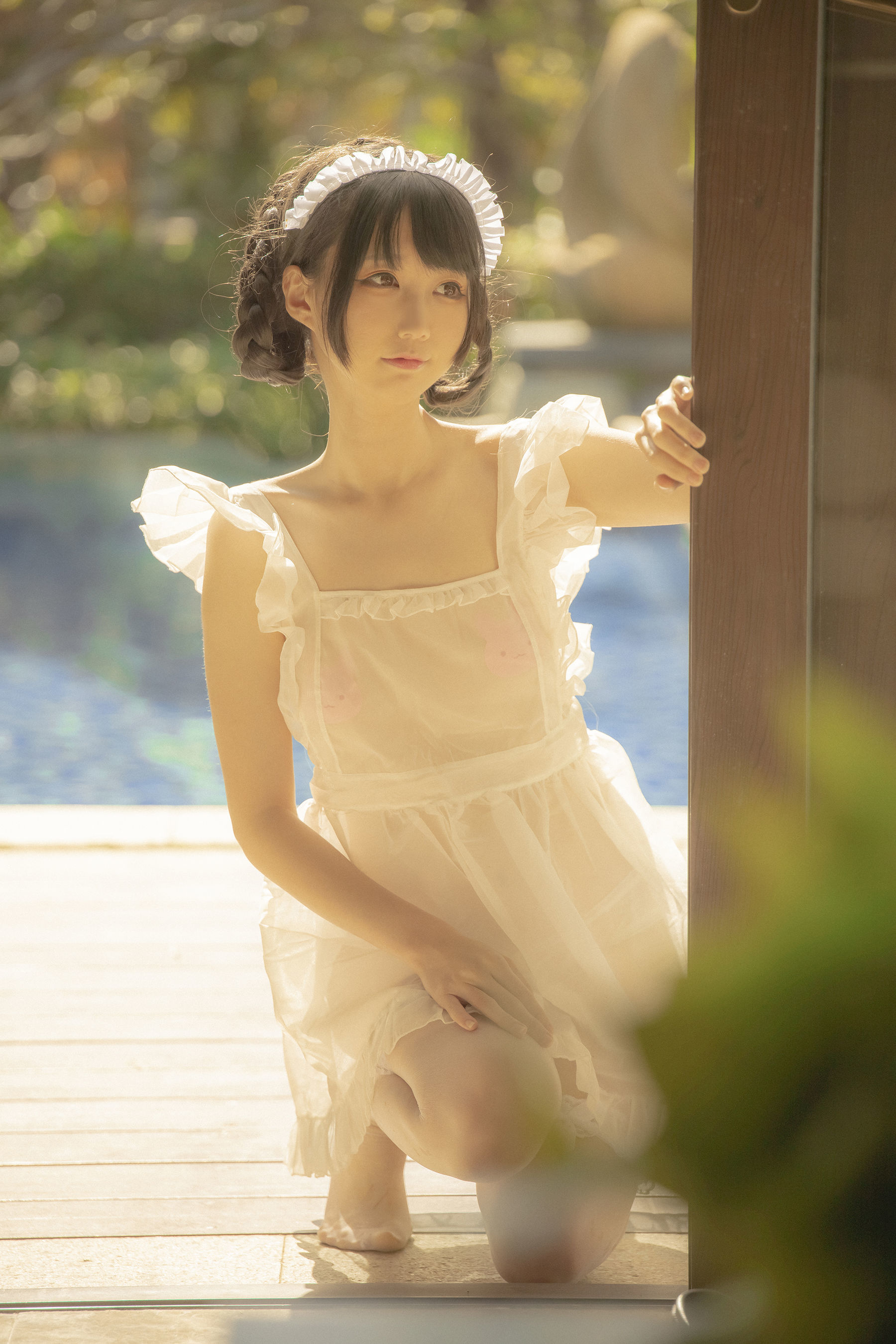 Internet Celebrity Coser Photobook] NAGISA Monster Meow - Maid's Summer