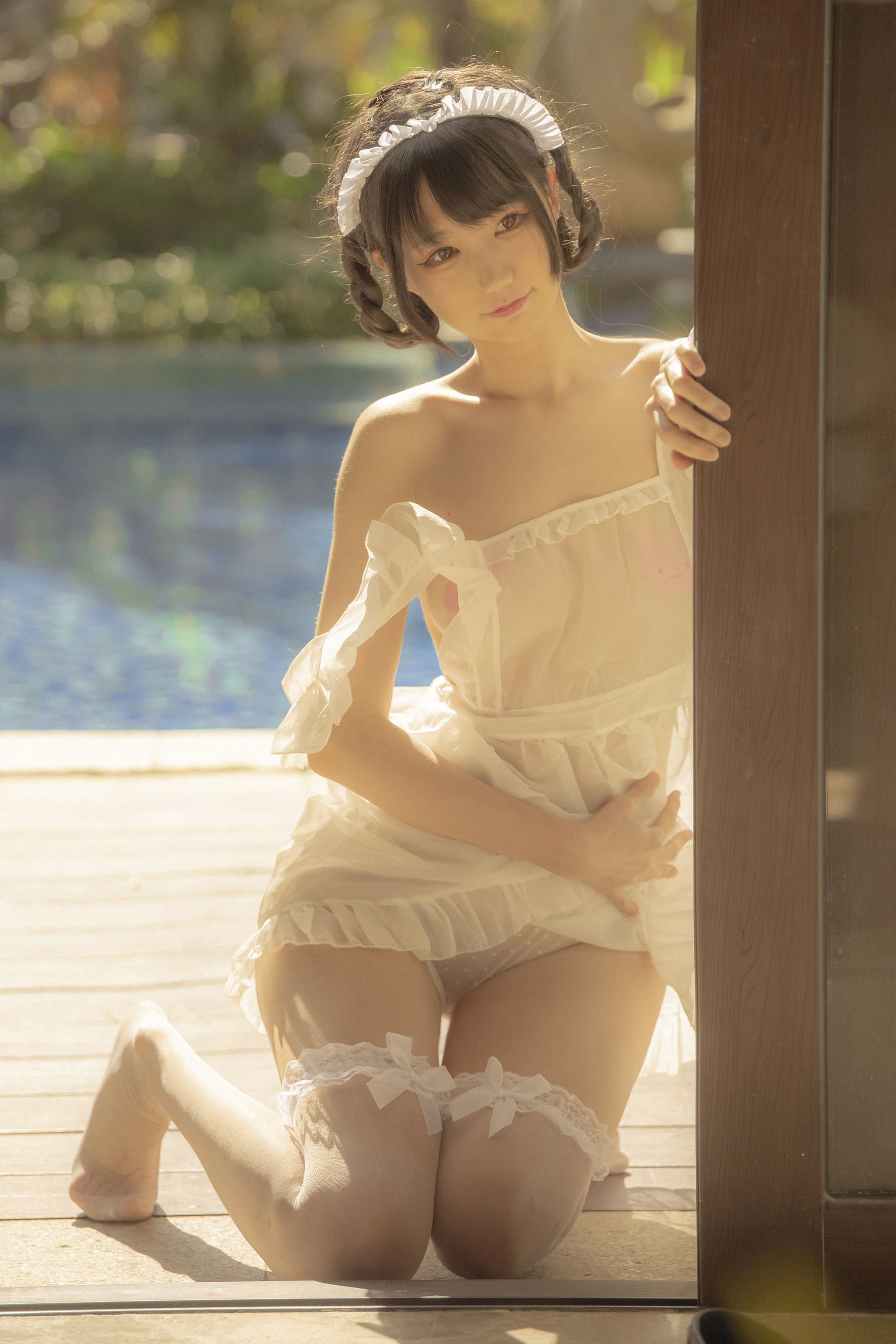 Internet Celebrity Coser Photobook] NAGISA Monster Meow - Maid's Summer