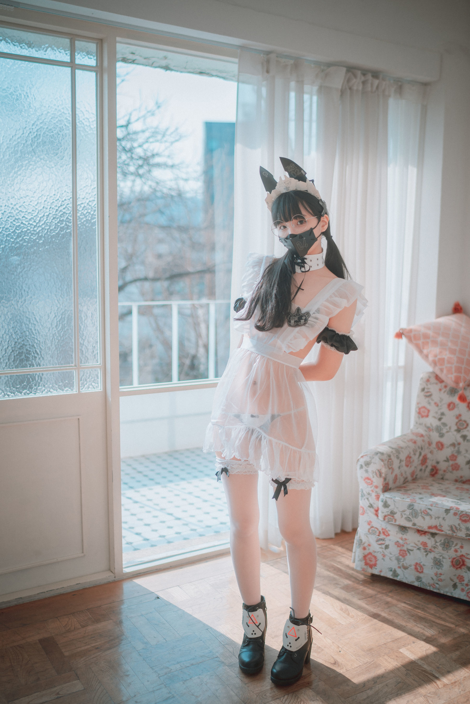 DJAWA] Jenny - Maid Mansion Cosplay Cô Gái Thỏ