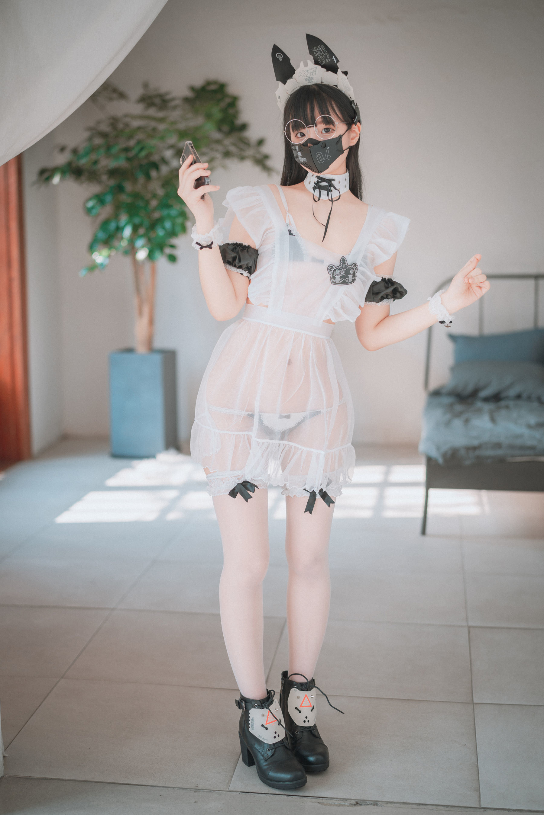 DJAWA] Jenny - Maid Mansion Cosplay Cô Gái Thỏ