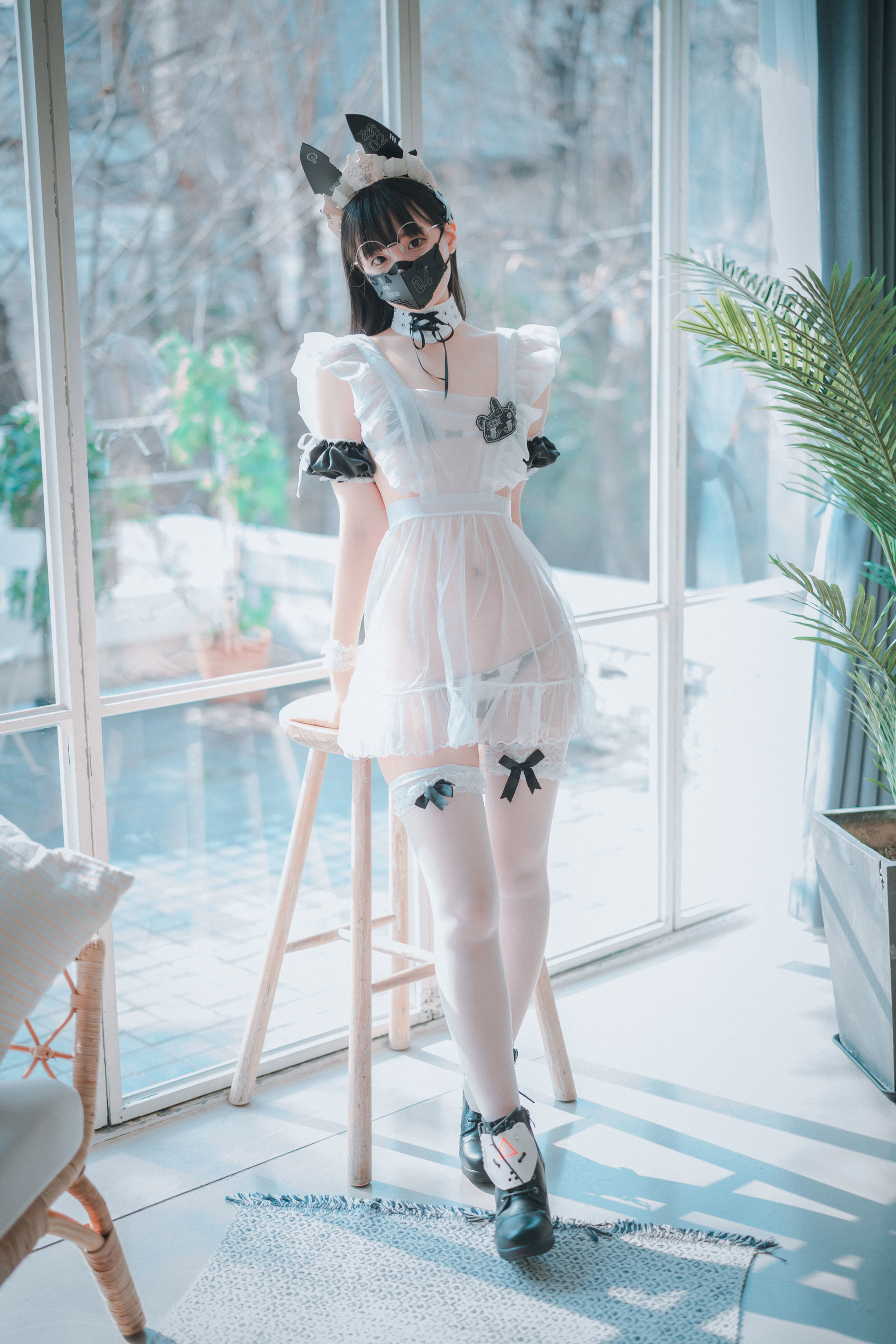 DJAWA] Jenny - Maid Mansion Cosplay Cô Gái Thỏ
