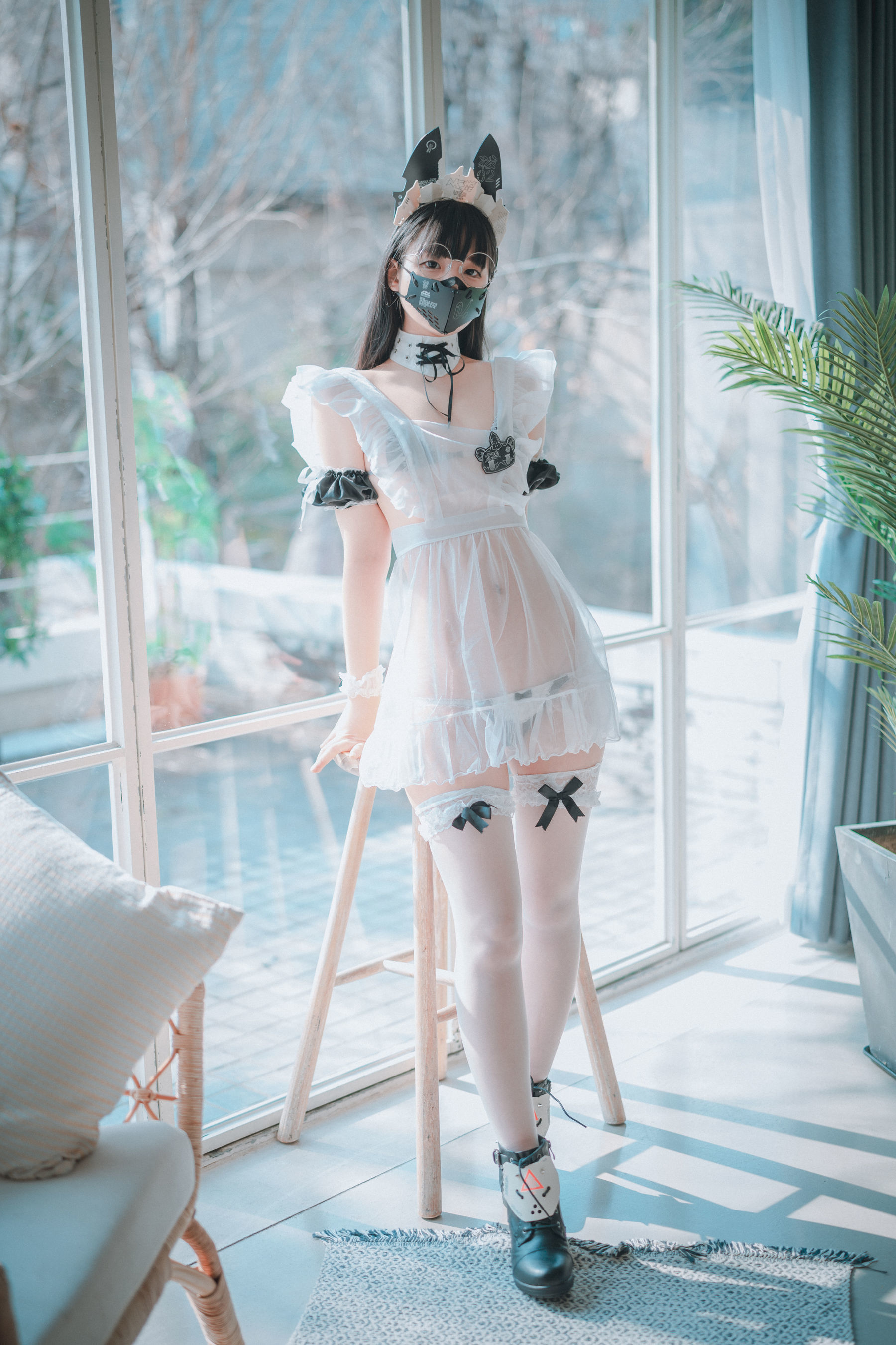 DJAWA] Jenny - Maid Mansion Cosplay Cô Gái Thỏ