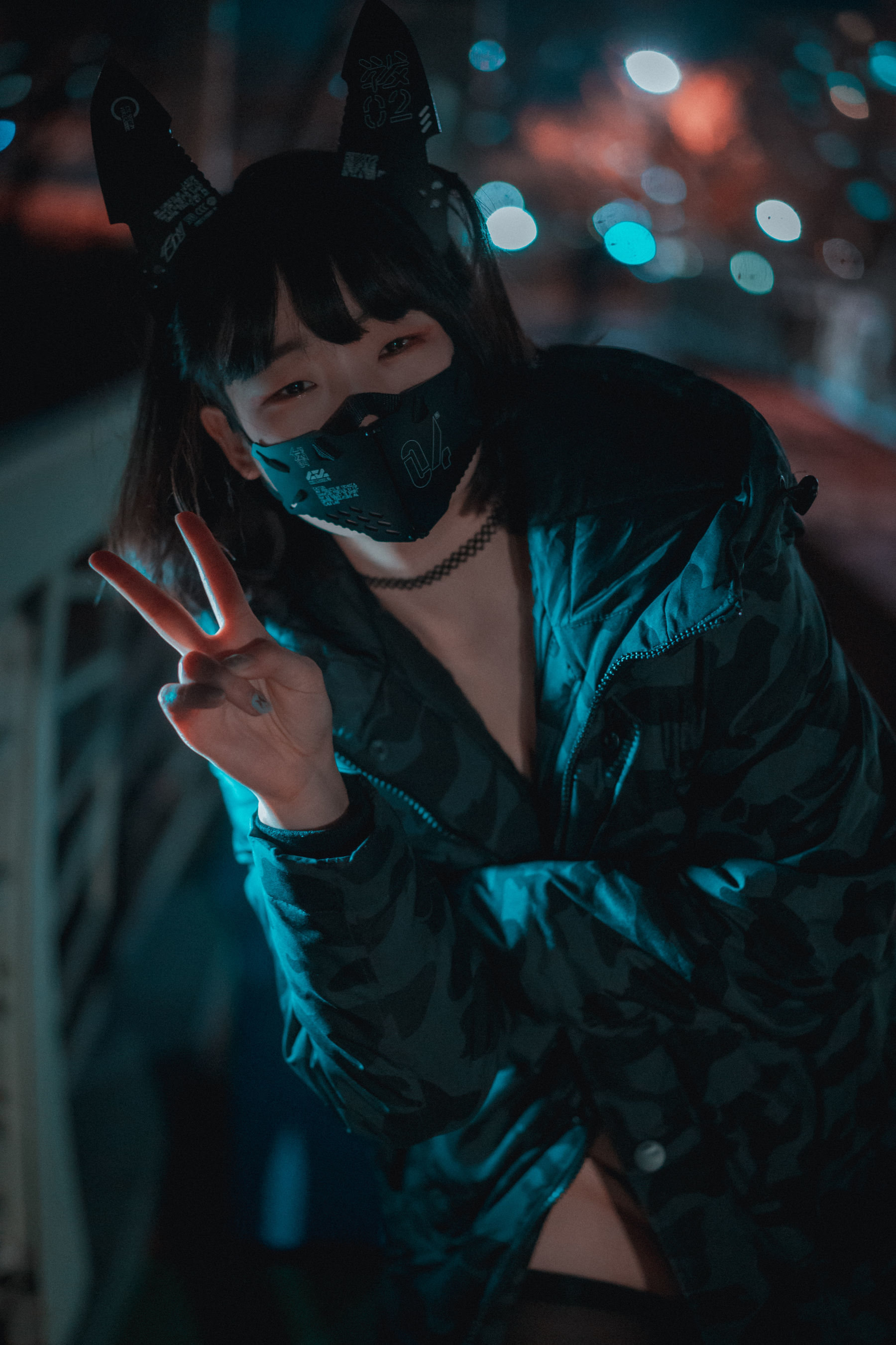 ジャワ] ミンミ - ルディ 真夜中の狼 写真セット
