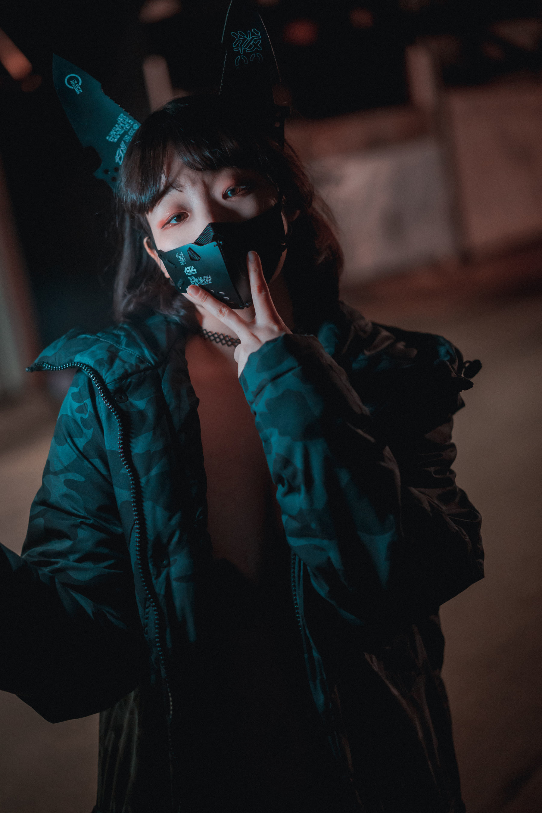 ジャワ] ミンミ - ルディ 真夜中の狼 写真セット