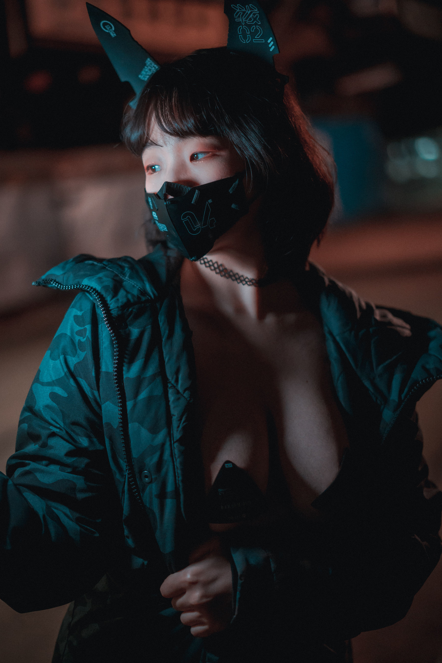 ジャワ] ミンミ - ルディ 真夜中の狼 写真セット