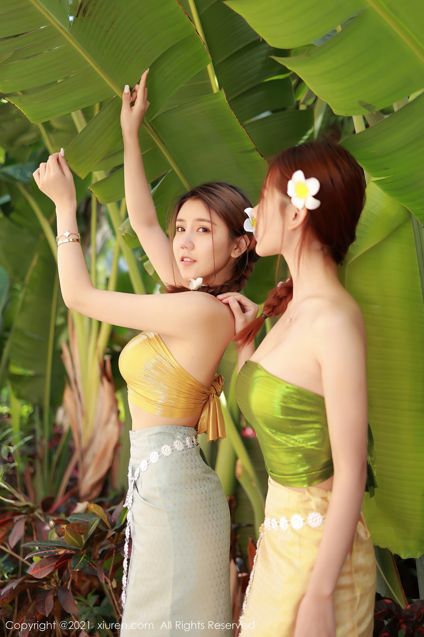 秀人XIUREN] No.3462 夏西茜茜 & 尹甜甜