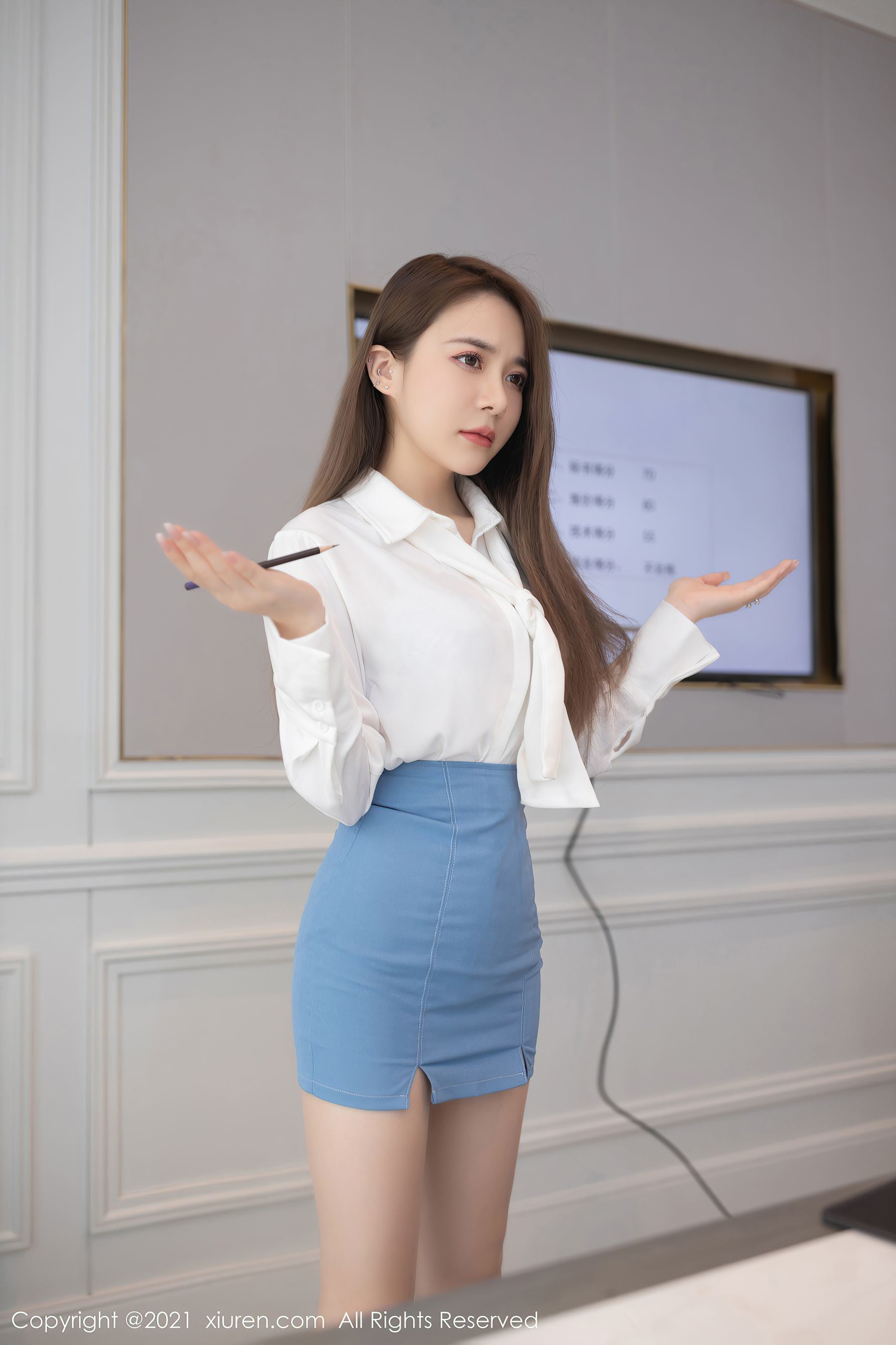 秀人XIUREN] No.3477 魚子醬Fish