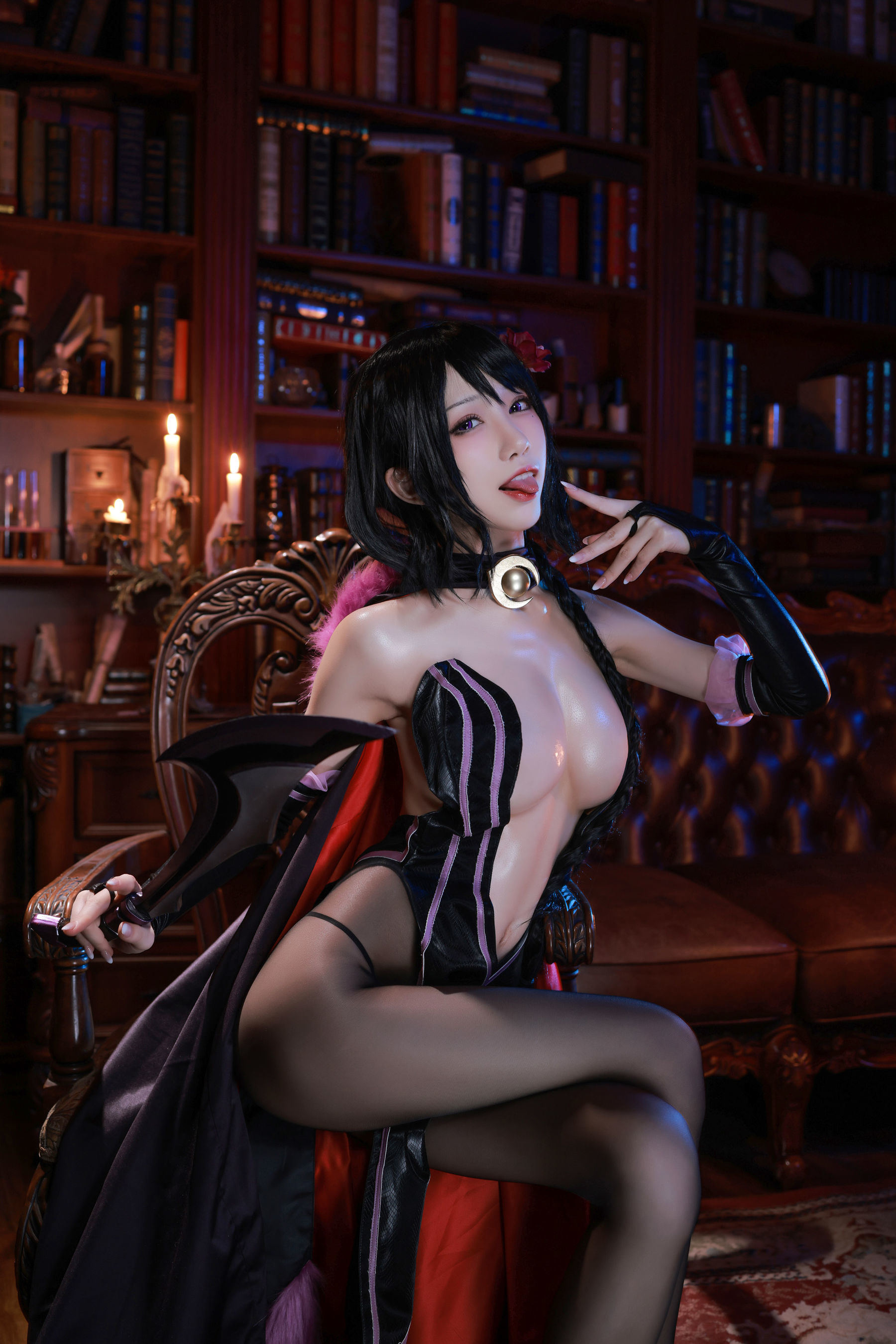 Ảnh cosplay của netizen nổi tiếng] Blogger anime Thủy Miêu Aqua - Liệp Trường Giả