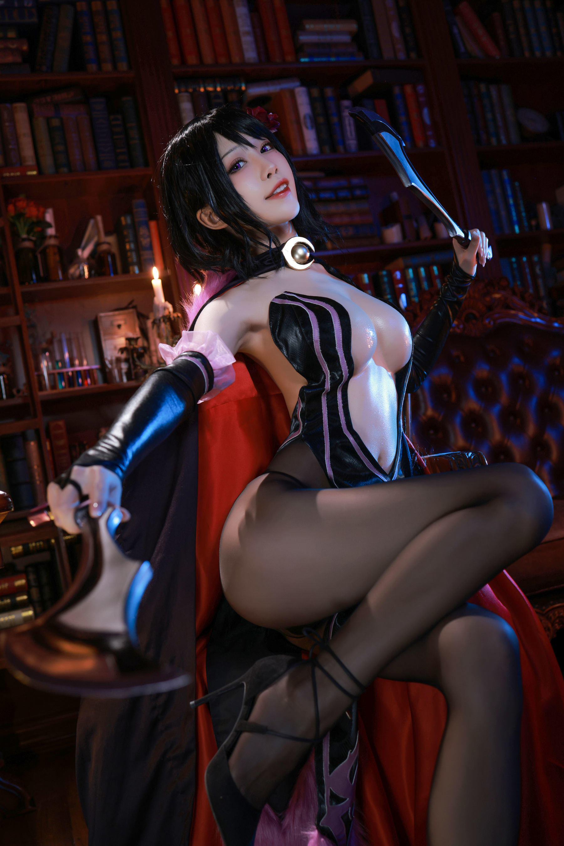 Ảnh cosplay của netizen nổi tiếng] Blogger anime Thủy Miêu Aqua - Liệp Trường Giả