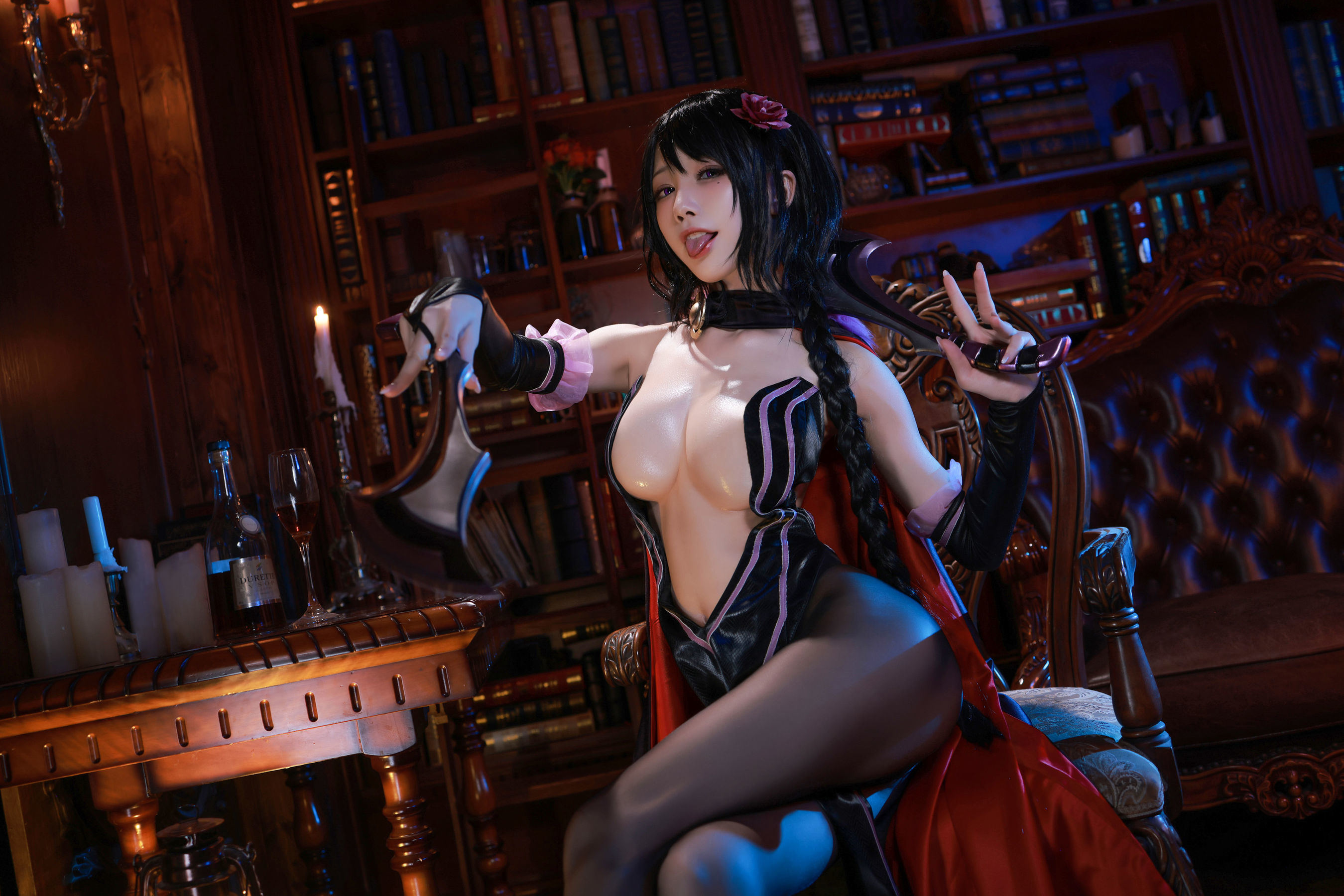 Ảnh cosplay của netizen nổi tiếng] Blogger anime Thủy Miêu Aqua - Liệp Trường Giả