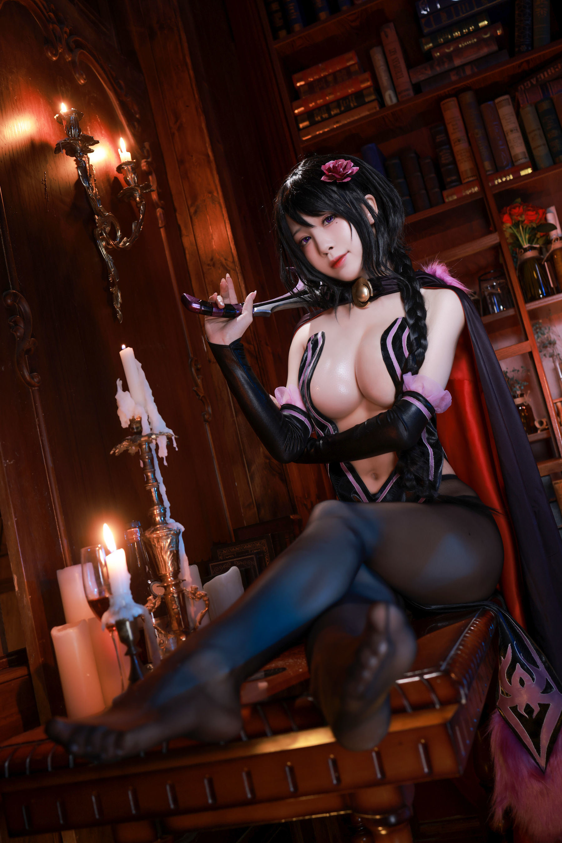 Ảnh cosplay của netizen nổi tiếng] Blogger anime Thủy Miêu Aqua - Liệp Trường Giả