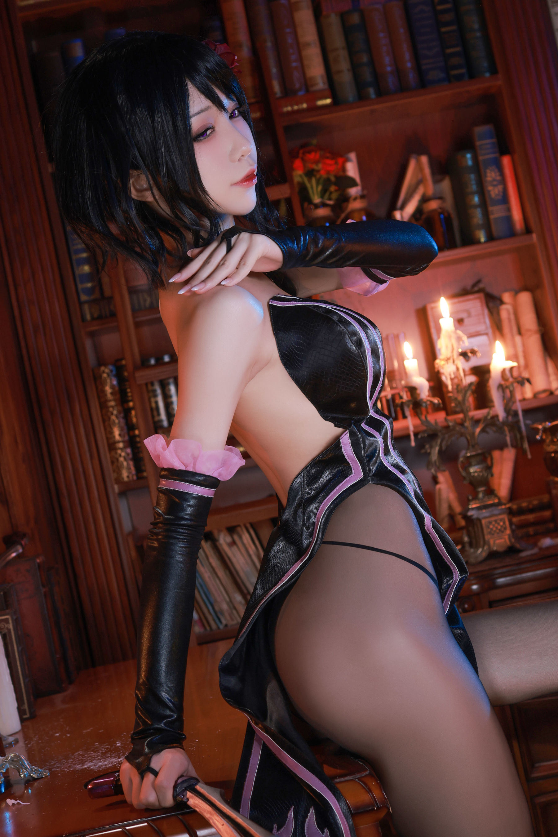 Ảnh cosplay của netizen nổi tiếng] Blogger anime Thủy Miêu Aqua - Liệp Trường Giả
