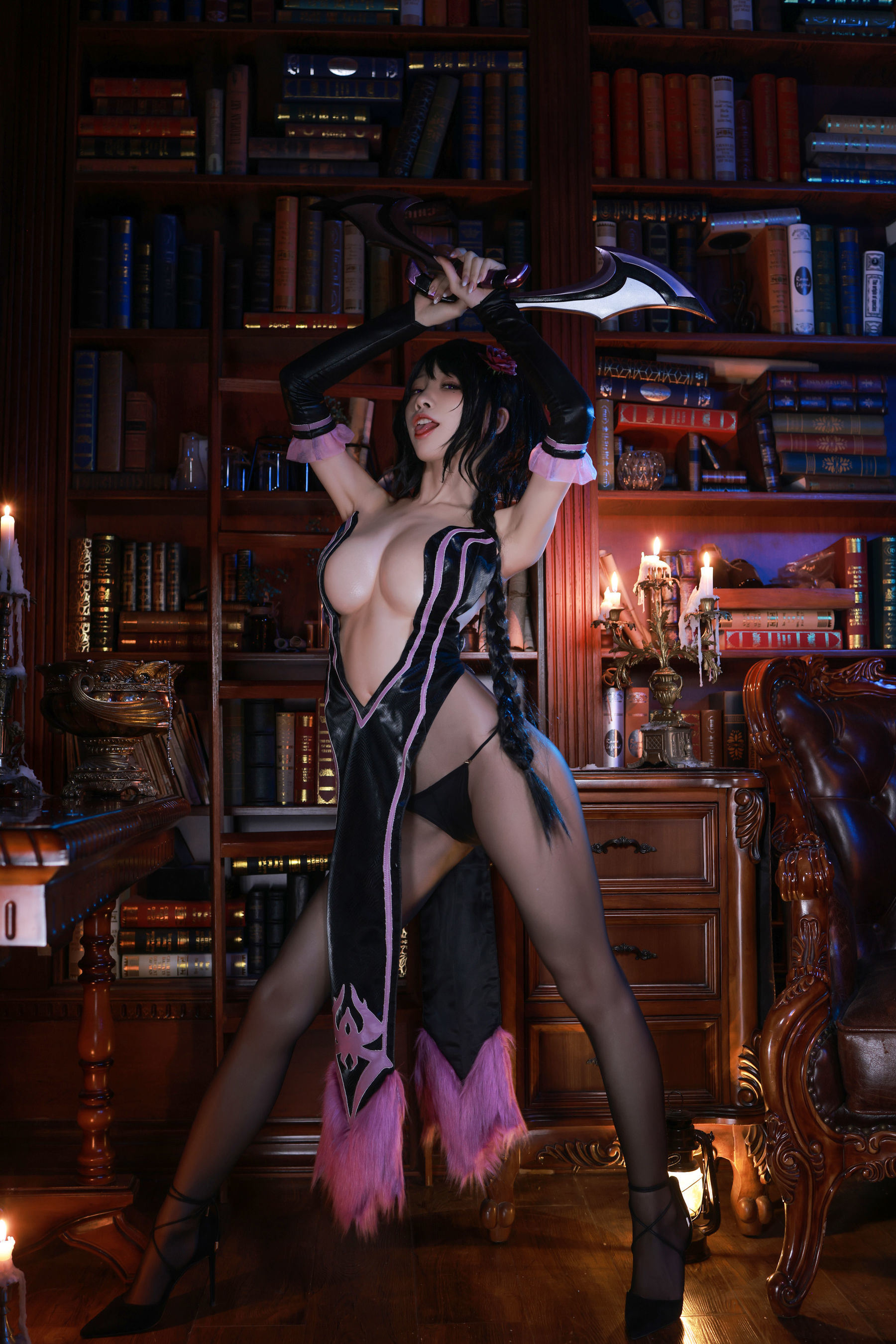 Ảnh cosplay của netizen nổi tiếng] Blogger anime Thủy Miêu Aqua - Liệp Trường Giả