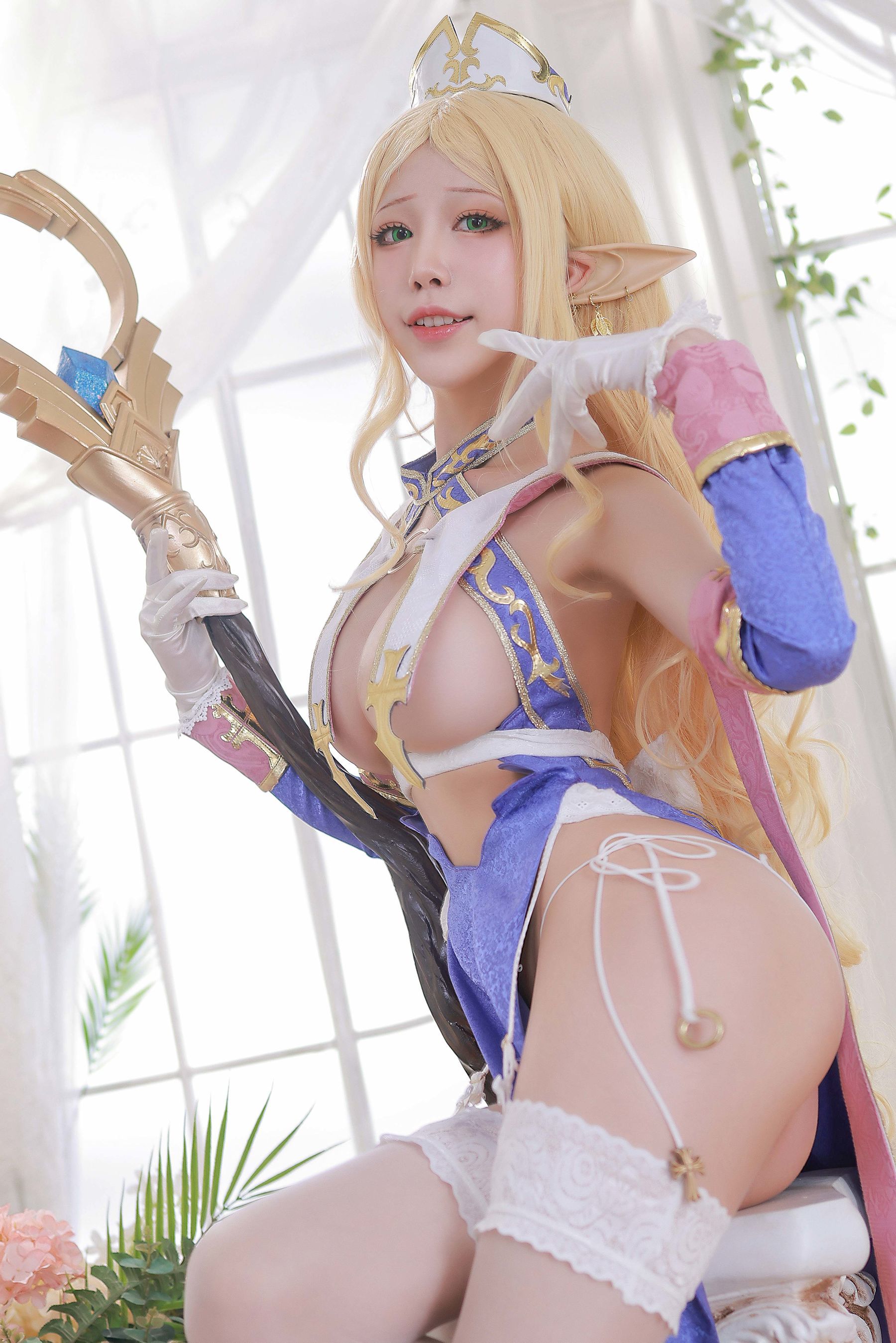 ネット有名人コスプレ写真] アニメブロガー水淼アクア - エルフの村