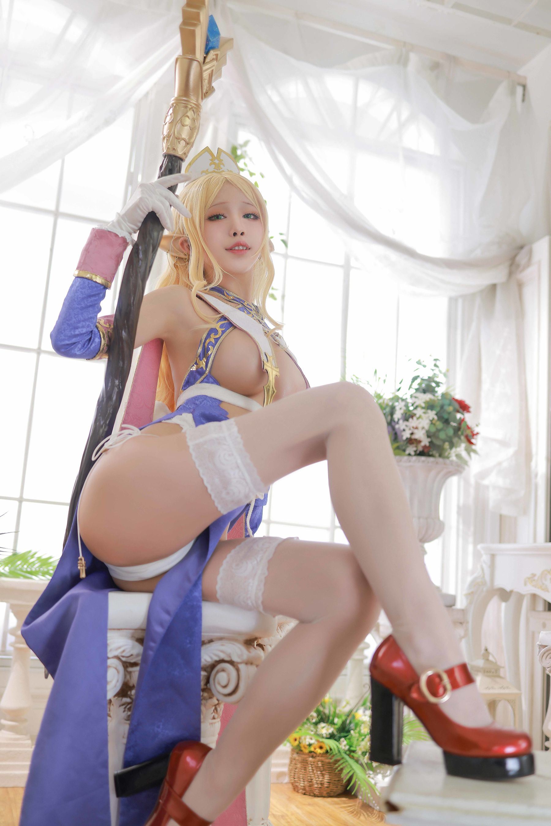 ネット有名人コスプレ写真] アニメブロガー水淼アクア - エルフの村