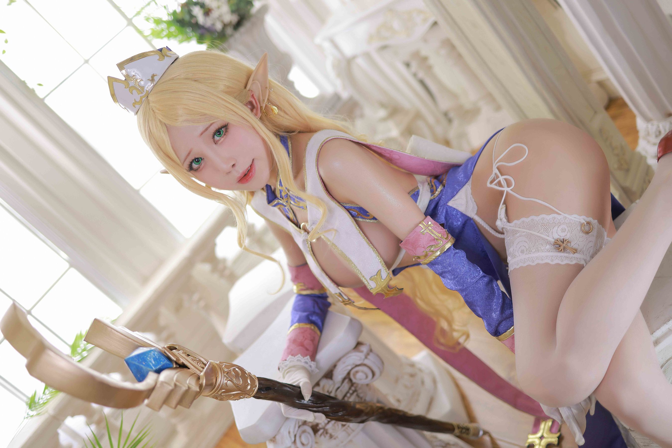 ネット有名人コスプレ写真] アニメブロガー水淼アクア - エルフの村