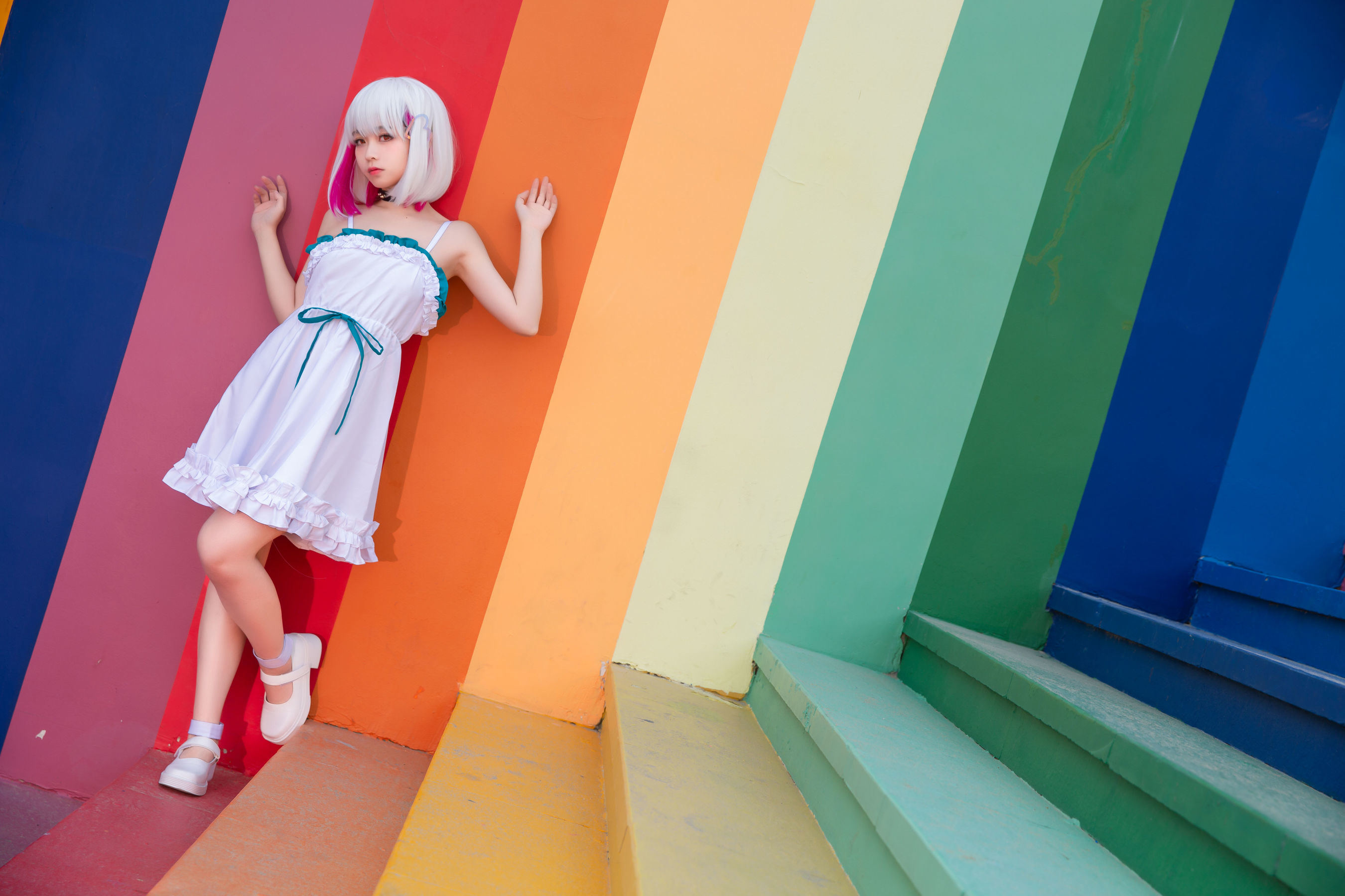 เน็ตไอดอลคอสเพลย์เยอร์写真] บล็อกเกอร์อนิเม G44 จะไม่ได้รับบาดเจ็บ - เพิร์ลโน