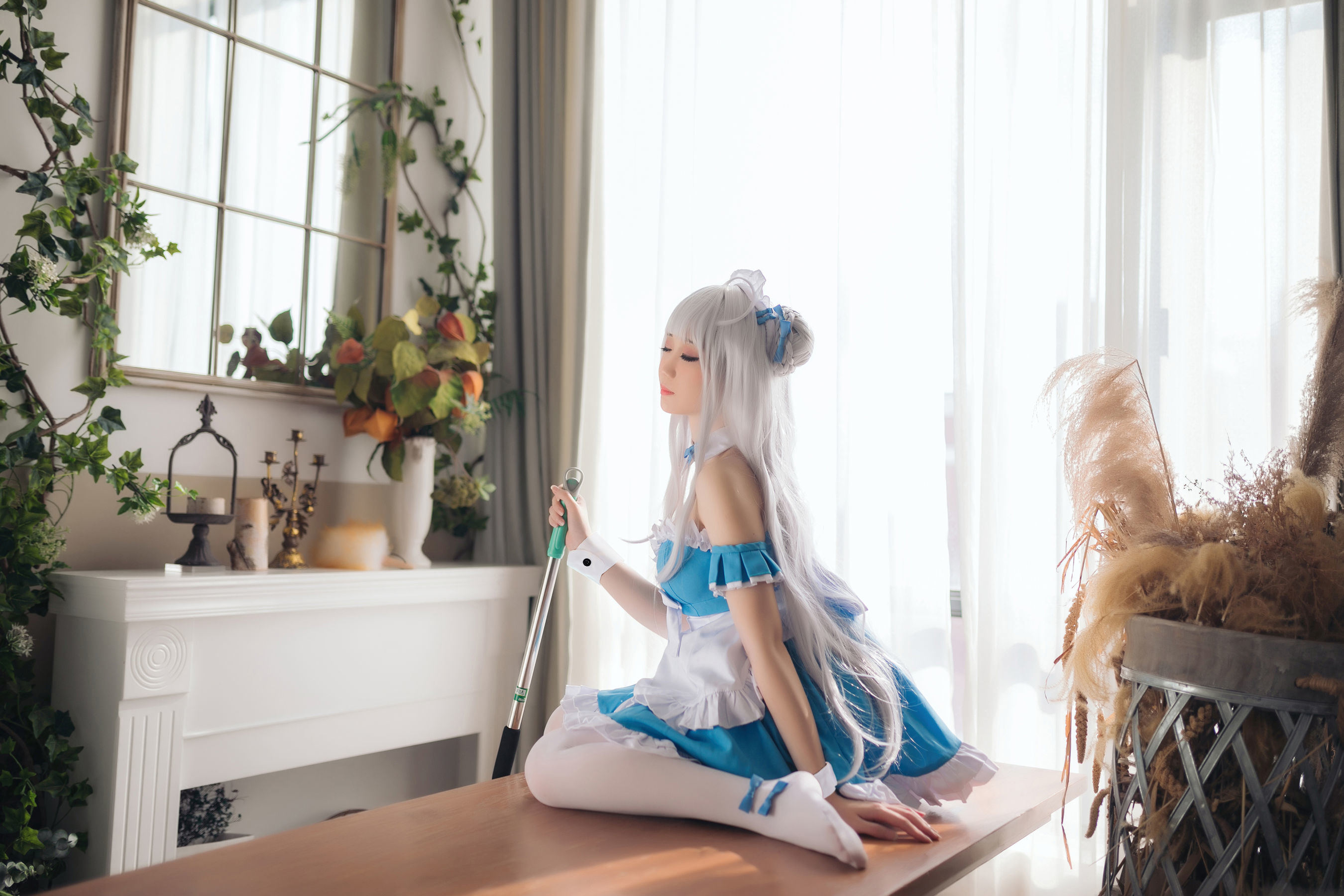 ภาพถ่ายเน็ตไอดอล COSER] เมิ่นเมิ่นถ่าน - เซี่ยวเทียนเอ๋อ นู๋ผู