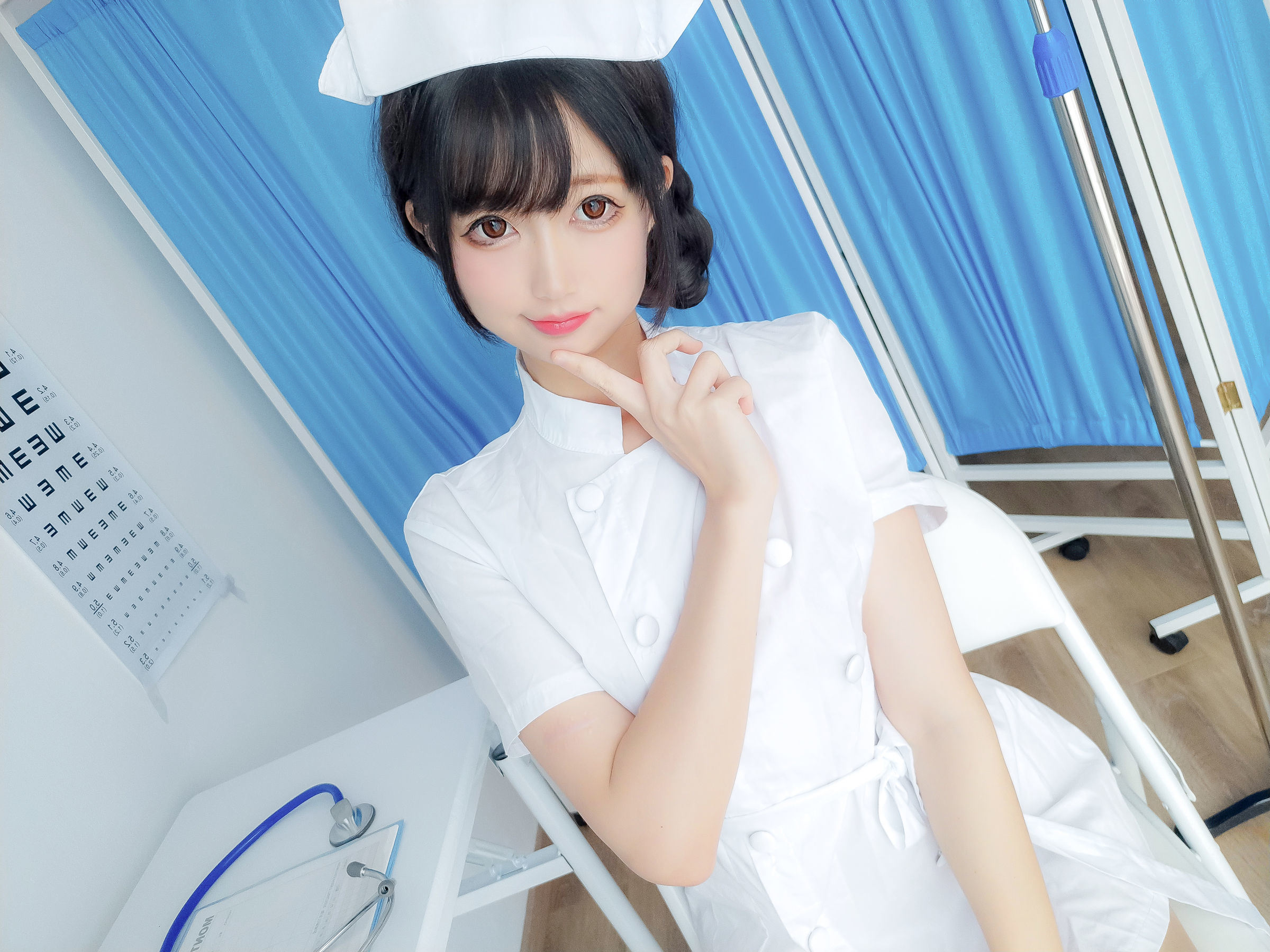 Ảnh chụp COSER nổi tiếng mạng] NAGISA Quái Vật Mèo [Fantia] - Bạn có cần y tá không?