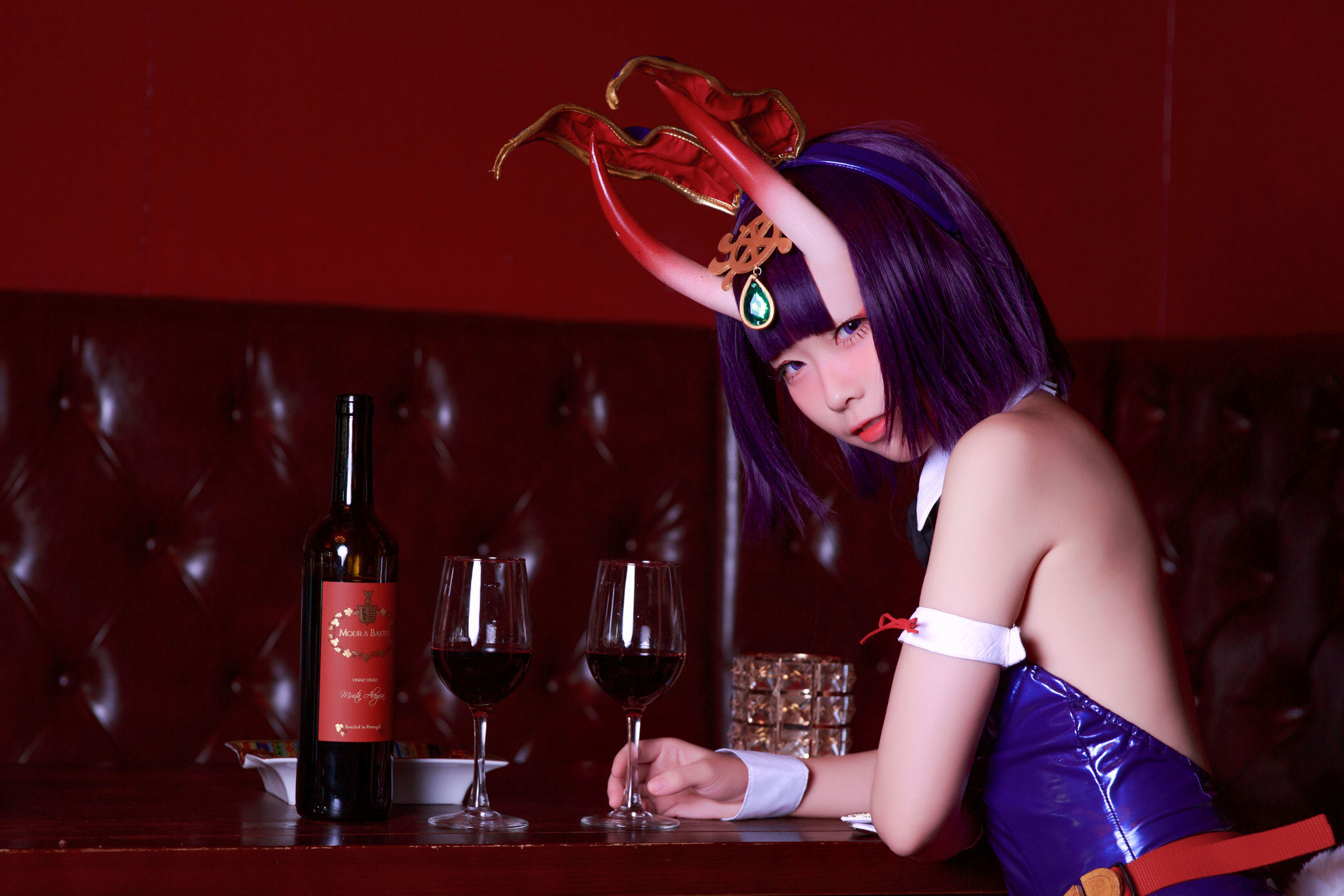 Ảnh Coser Người nổi tiếng mạng] Blogger Anime G44 Sẽ Không Bị Thương - Shuten Dōji Cô gái thỏ