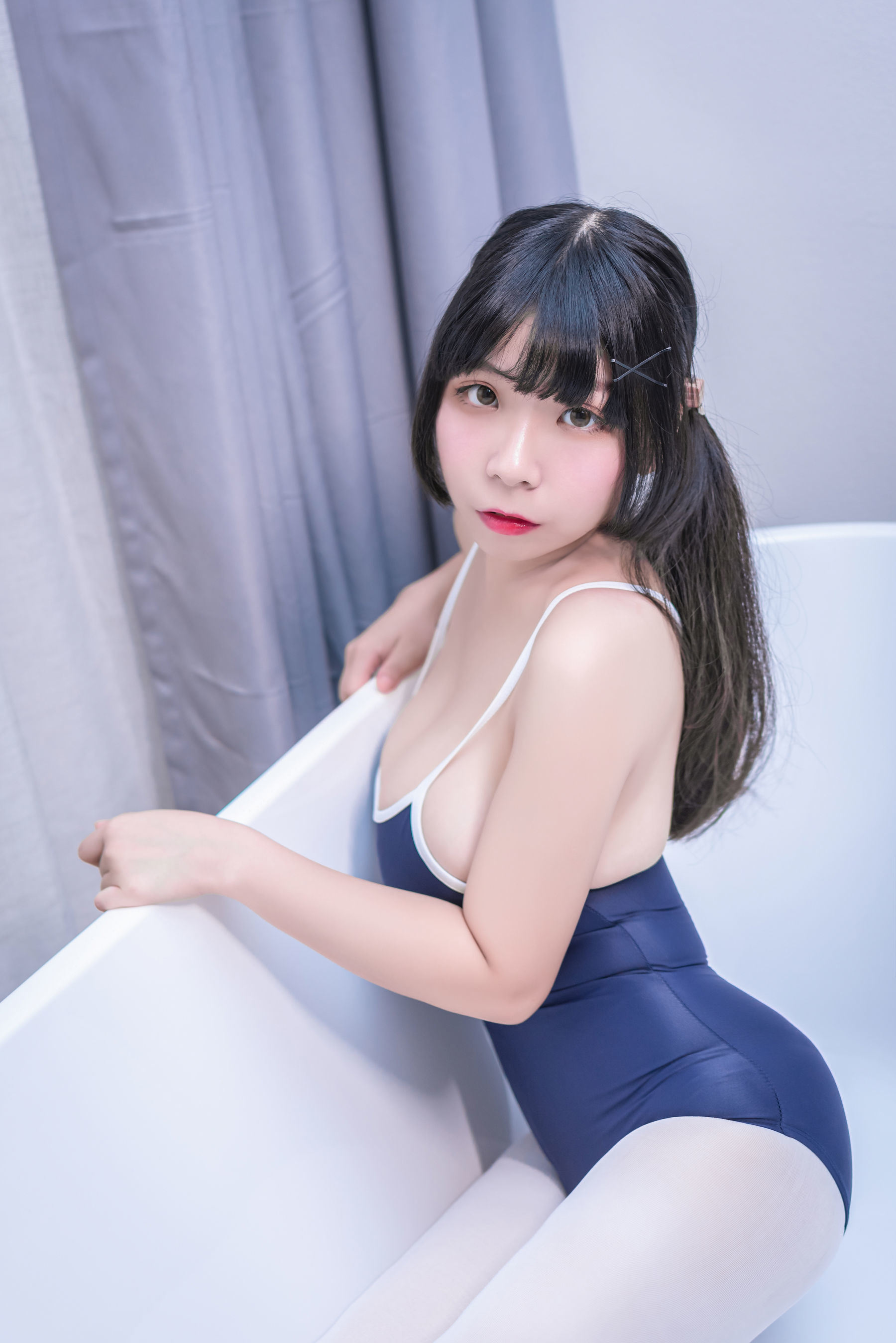 Sách ảnh COSER Ngôi sao mạng] Tự Bị Yên Cầu Cầu (Vô Yên Tiểu Thiên Sứ wy) - Seifuku