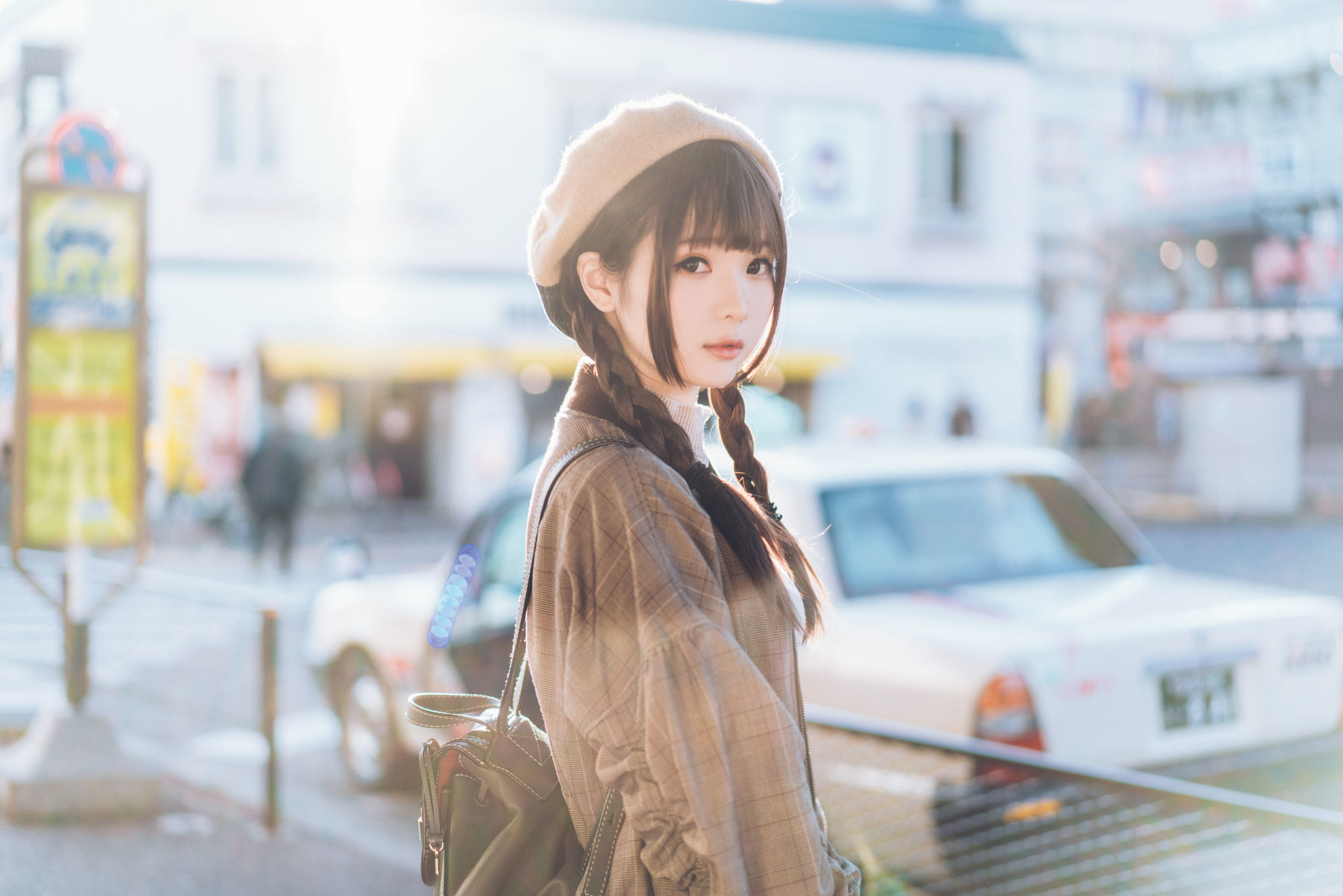 網紅COSER寫真] 微博妹紙霜月shimo - SPRING