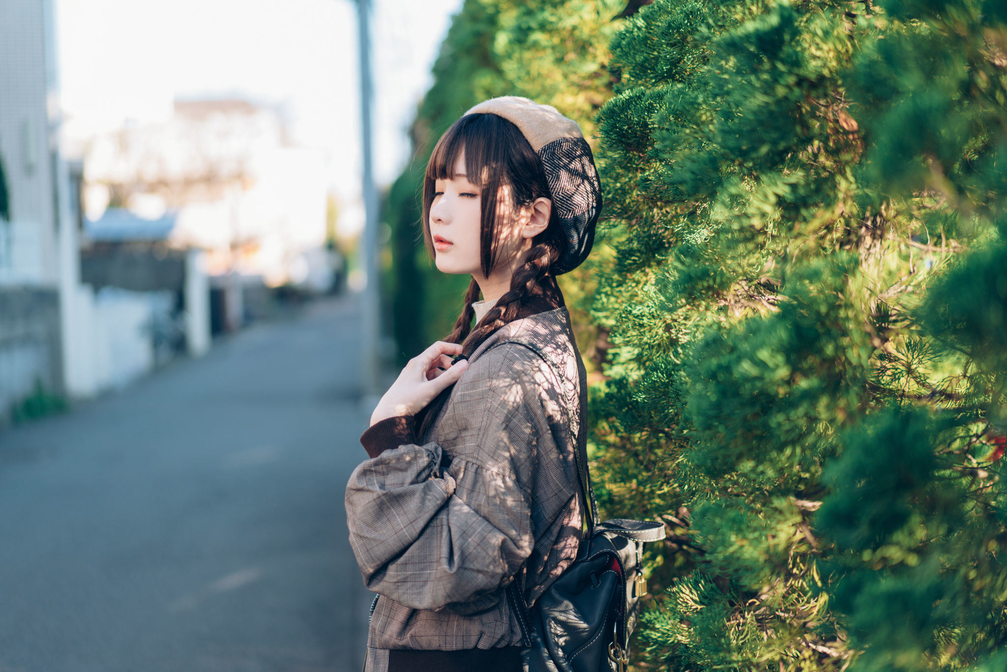 網紅COSER寫真] 微博妹紙霜月shimo - SPRING