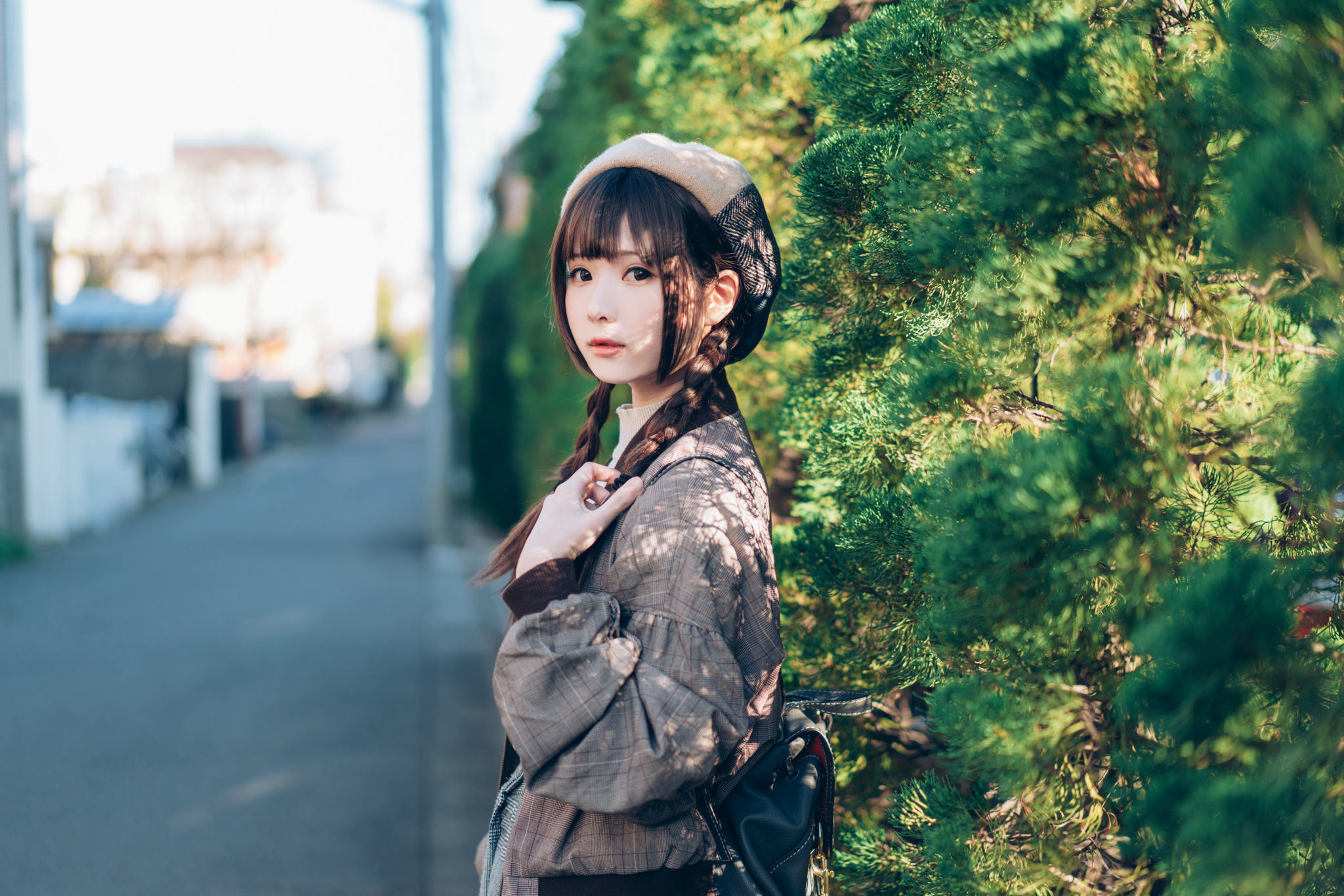網紅COSER寫真] 微博妹紙霜月shimo - SPRING