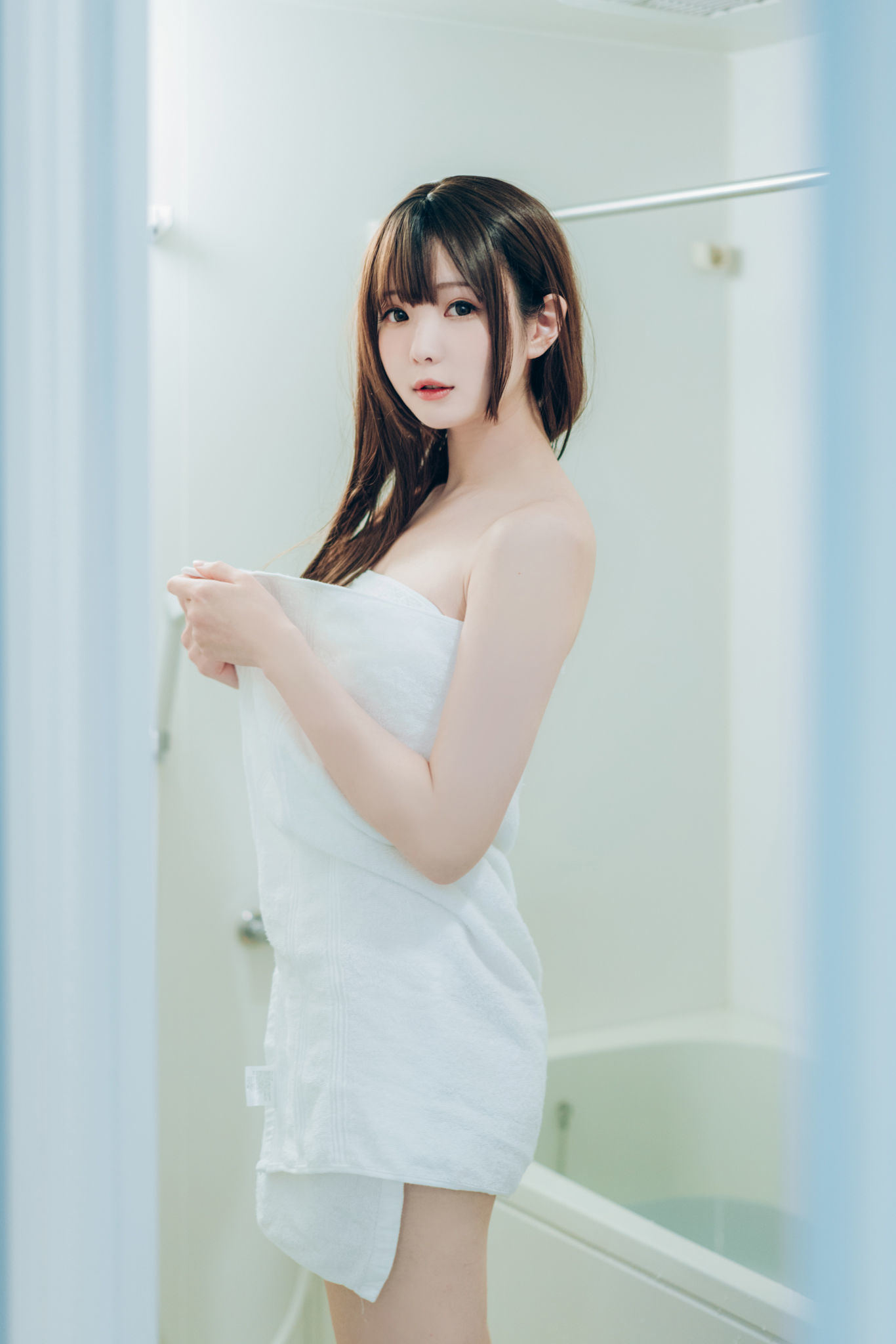 網紅COSER寫真] 微博妹紙霜月shimo - SPRING