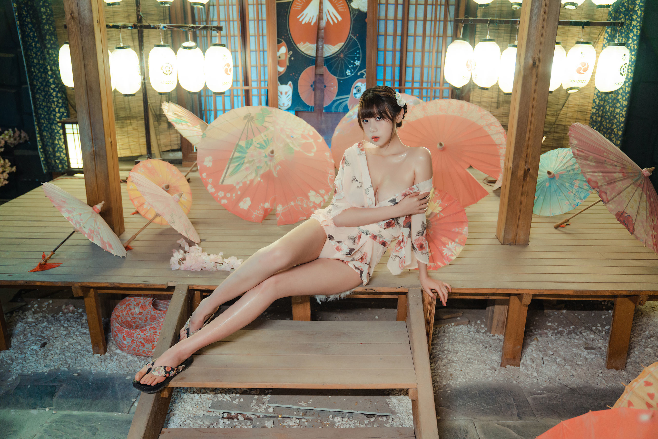 網紅COSER寫真] 萌妹奈汐醬nice - 老闆娘 4.0