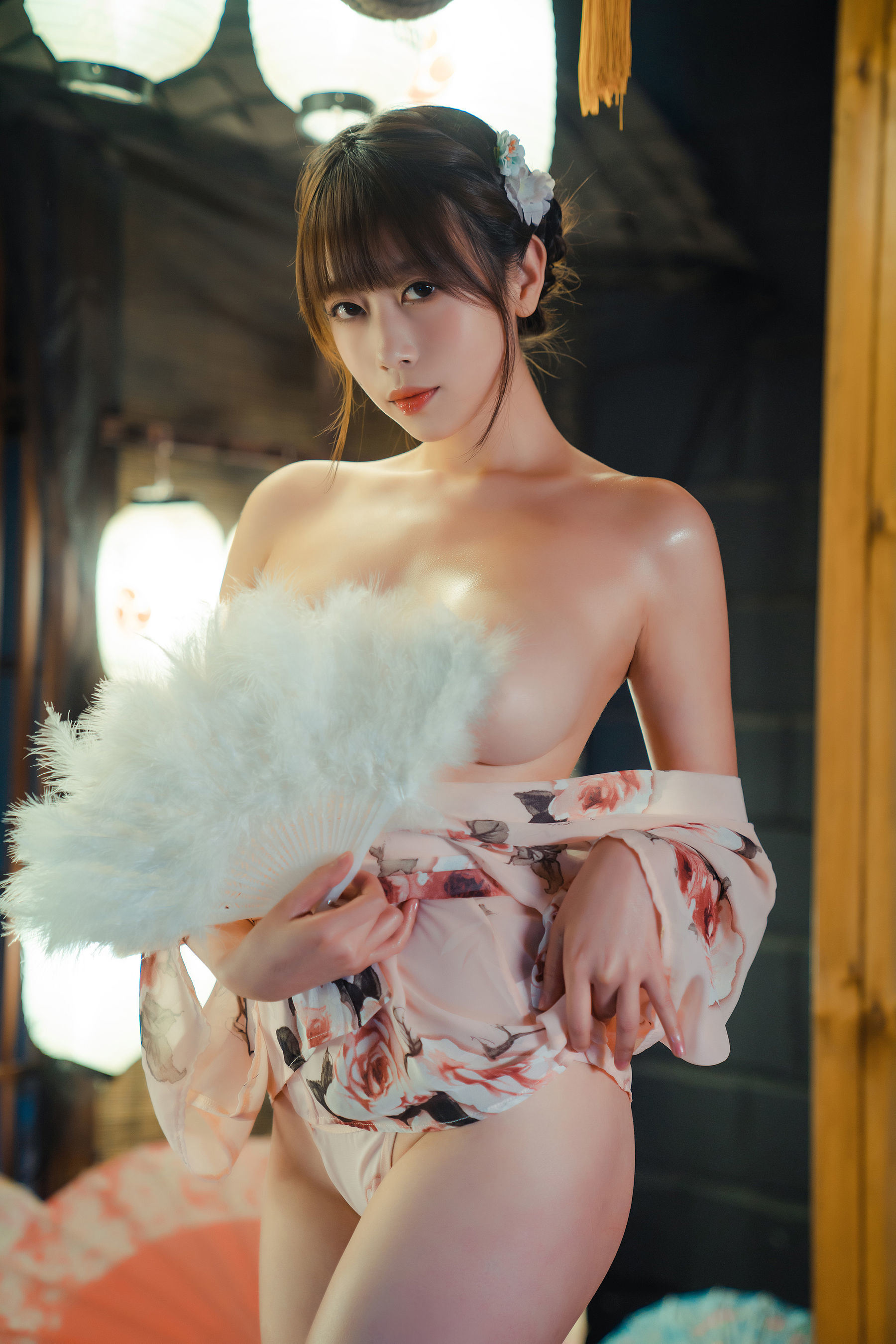 網紅COSER寫真] 萌妹奈汐醬nice - 老闆娘 4.0