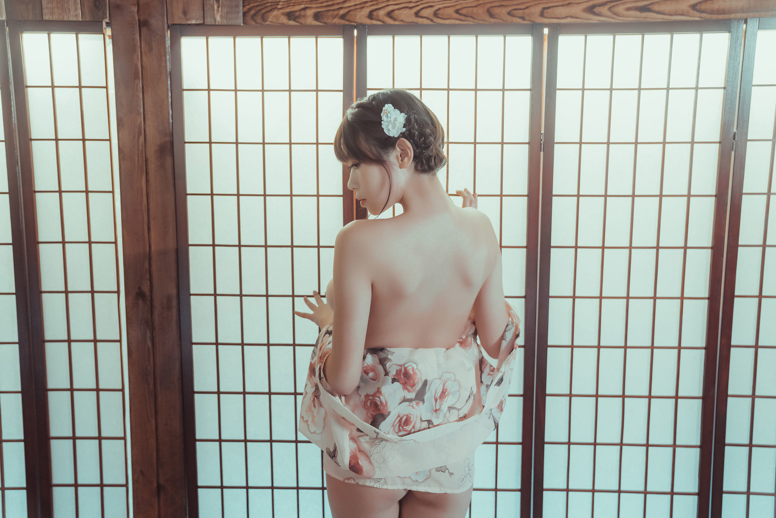 Internet Celebrity COSER Photobook] Adorable Nashi Jiang Nice - Landlady 4.0