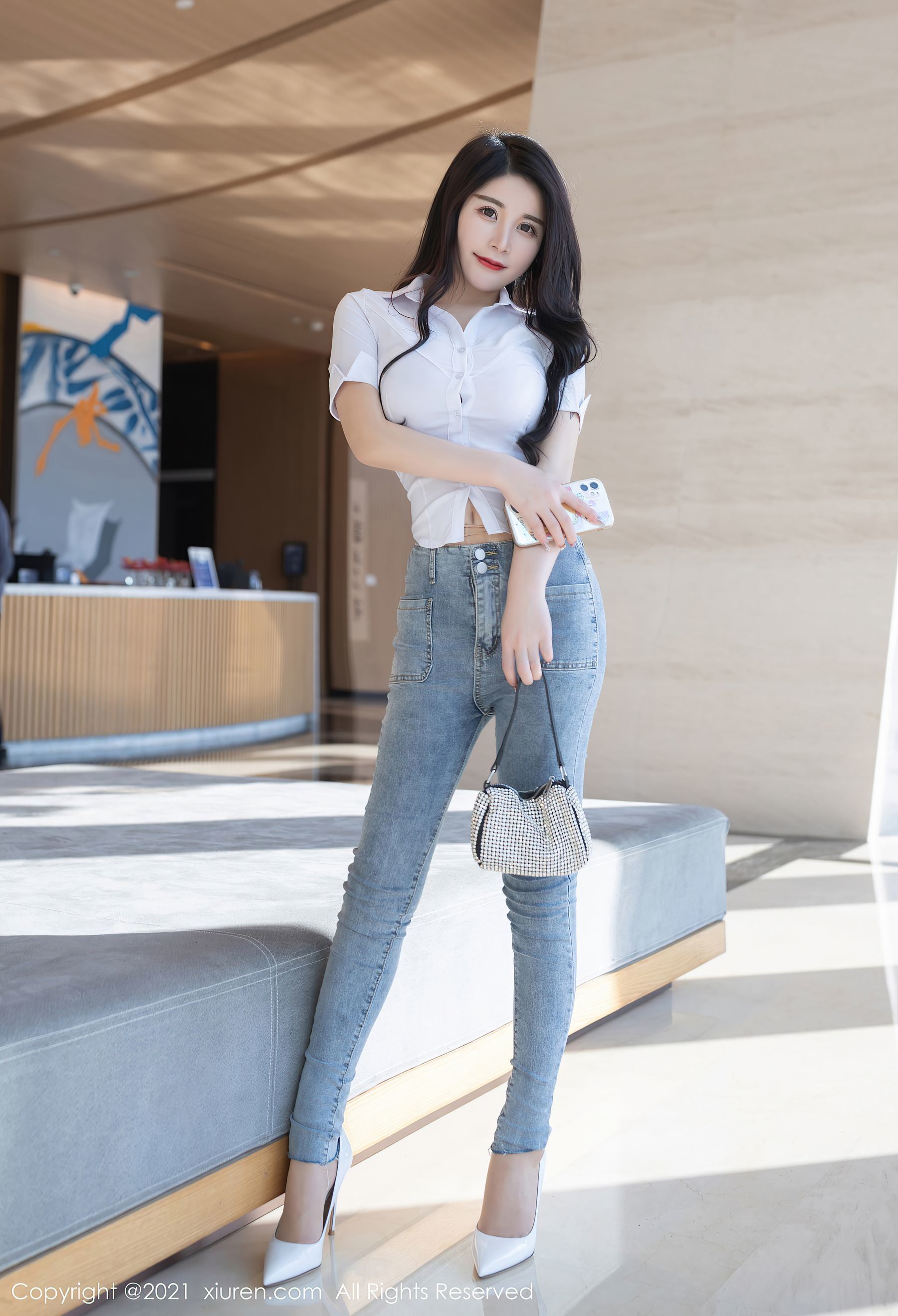 XiuRen] Số 3501 Mei Qi Mia