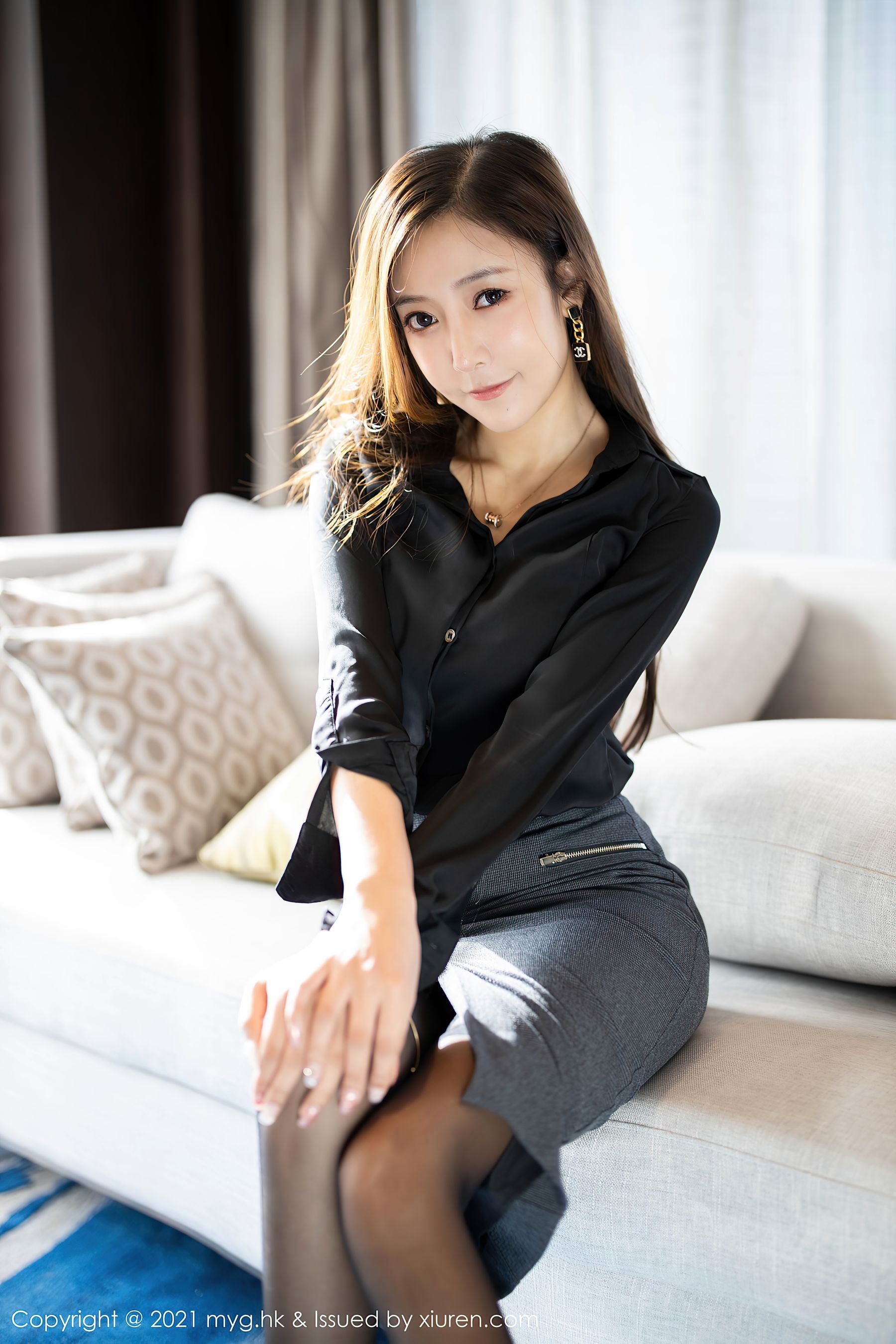 MyGirl Vol.536 Wang Xinyao Yanni Office Lady Mature Set
