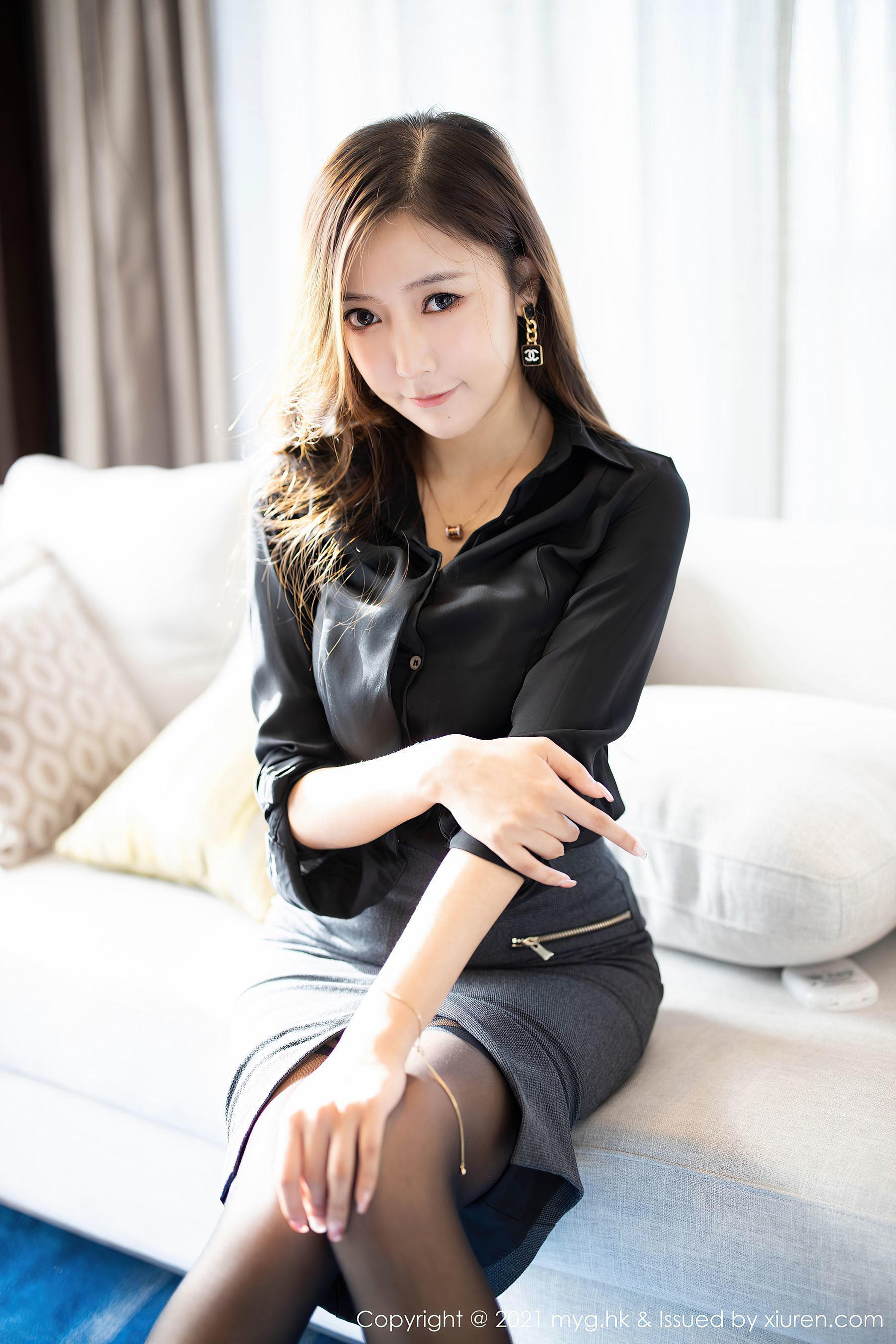 MyGirl Vol.536 Wang Xinyao Yanni Office Lady Mature Set