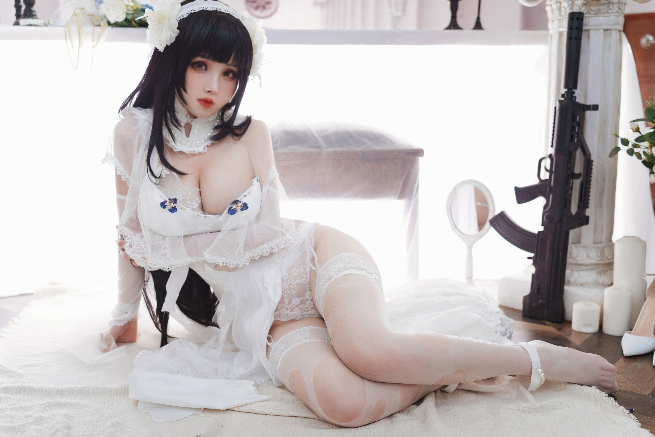 Ảnh chân dung Coser nổi tiếng] COS phúc lợi Rioko Lương Lương Tử - 95 Cô dâu