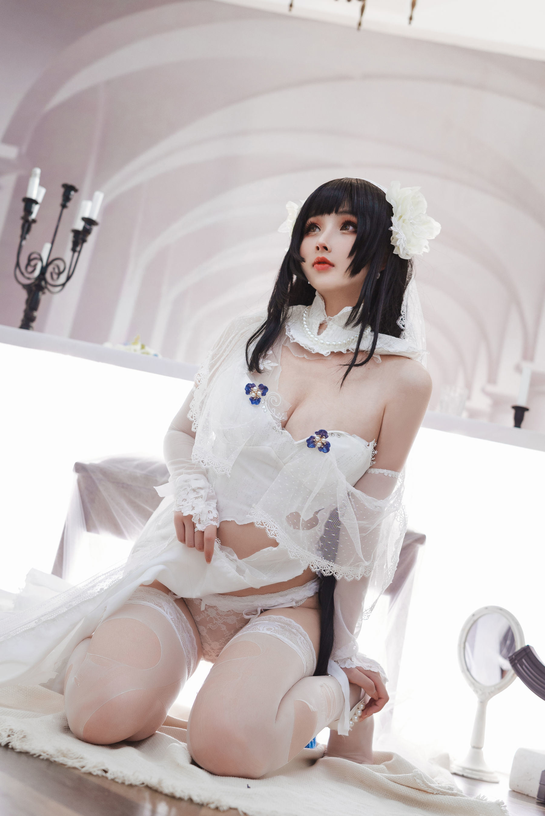 Ảnh chân dung Coser nổi tiếng] COS phúc lợi Rioko Lương Lương Tử - 95 Cô dâu