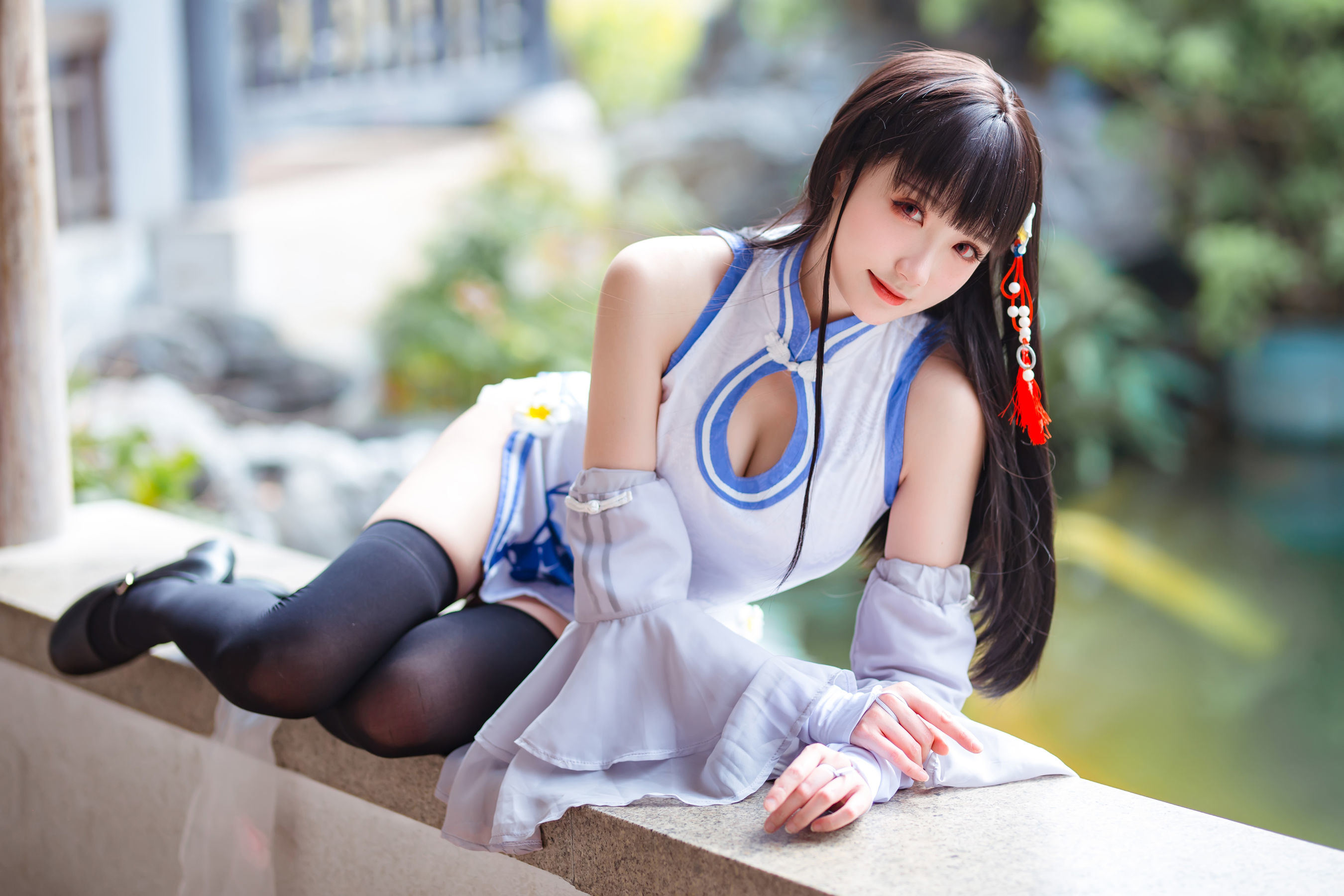 Ảnh chân dung Coser nổi tiếng mạng] Phúc lợi Coser Gua Xi Jiang - Azur Lane Yixian