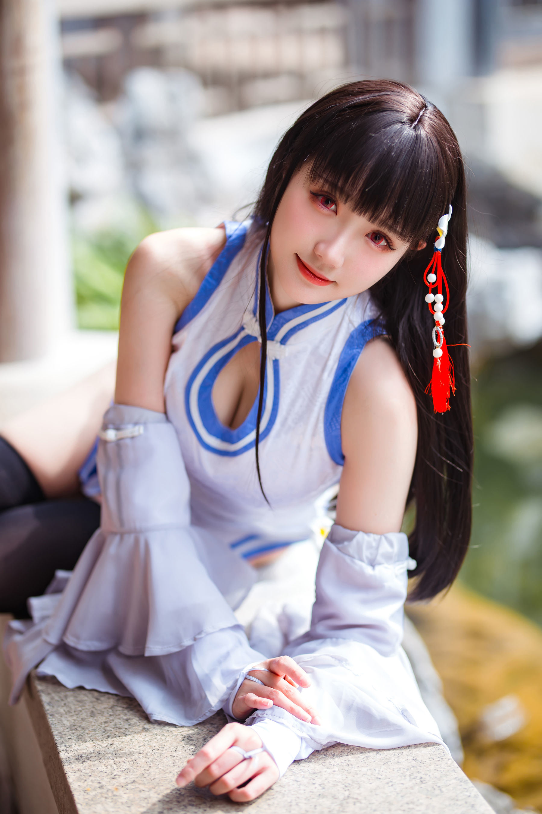 Ảnh chân dung Coser nổi tiếng mạng] Phúc lợi Coser Gua Xi Jiang - Azur Lane Yixian