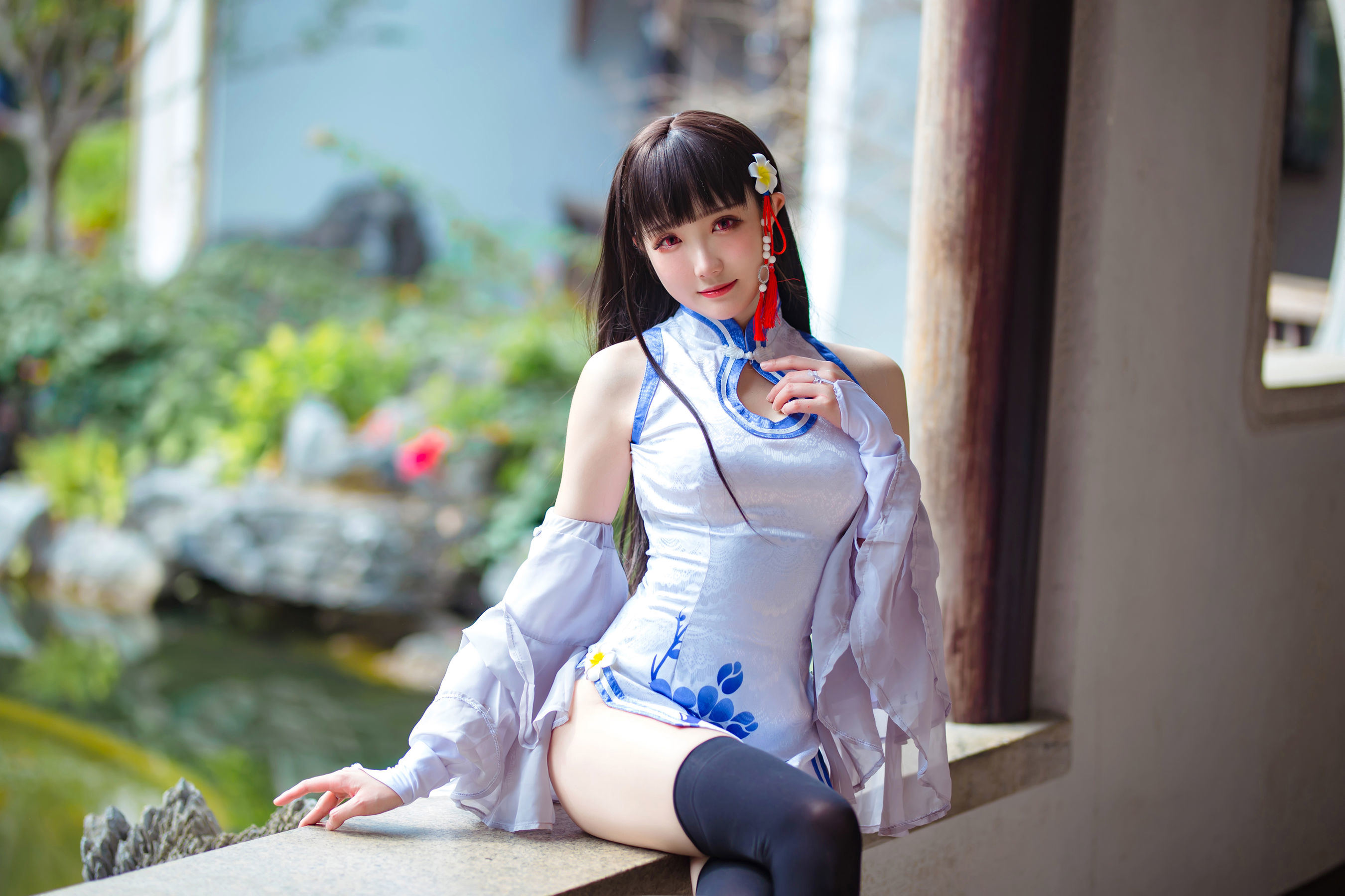 Ảnh chân dung Coser nổi tiếng mạng] Phúc lợi Coser Gua Xi Jiang - Azur Lane Yixian
