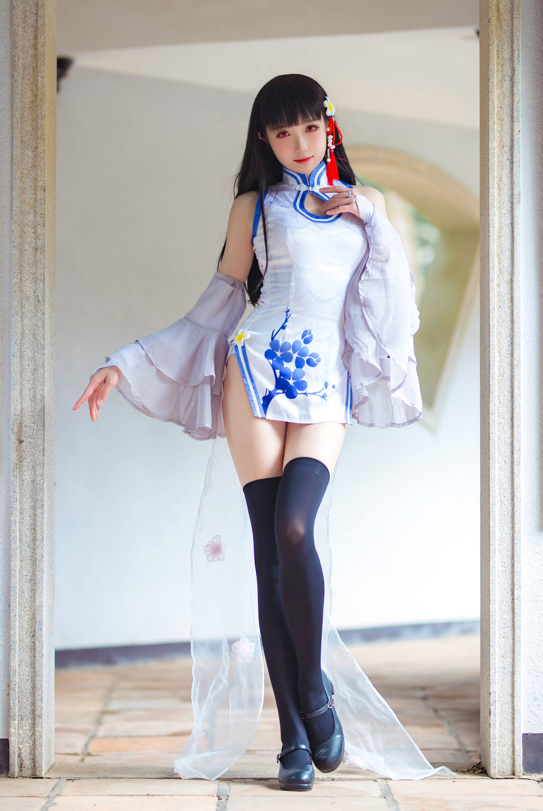 Ảnh chân dung Coser nổi tiếng mạng] Phúc lợi Coser Gua Xi Jiang - Azur Lane Yixian