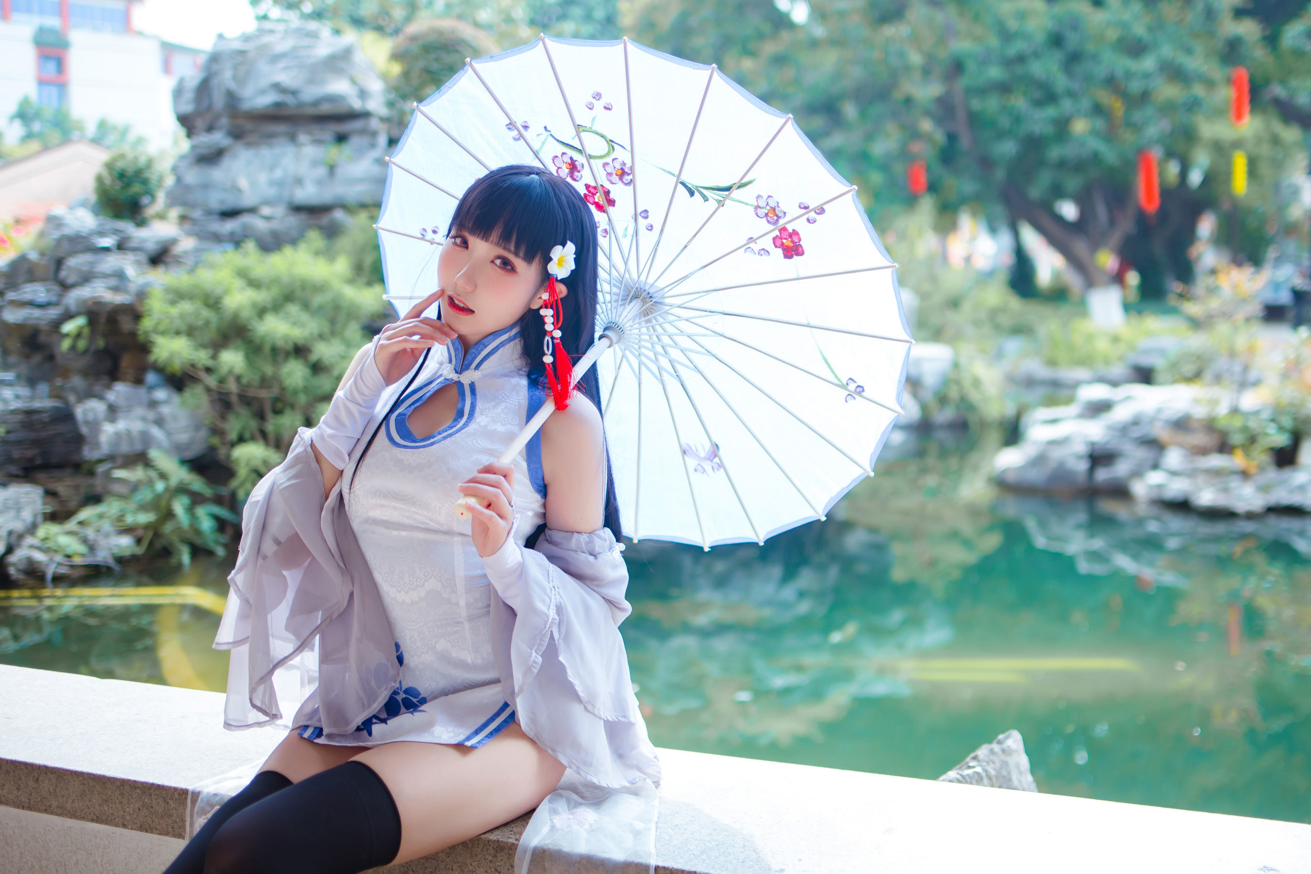 Ảnh chân dung Coser nổi tiếng mạng] Phúc lợi Coser Gua Xi Jiang - Azur Lane Yixian