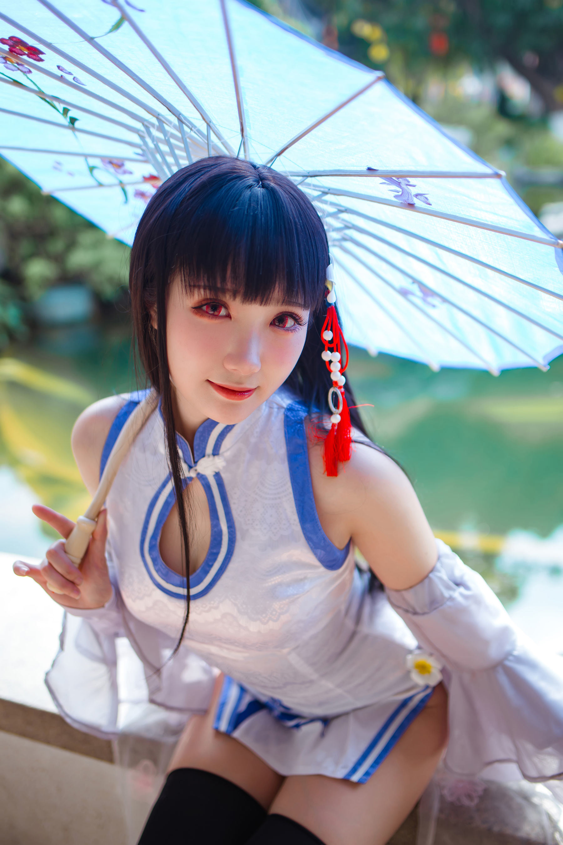 Ảnh chân dung Coser nổi tiếng mạng] Phúc lợi Coser Gua Xi Jiang - Azur Lane Yixian