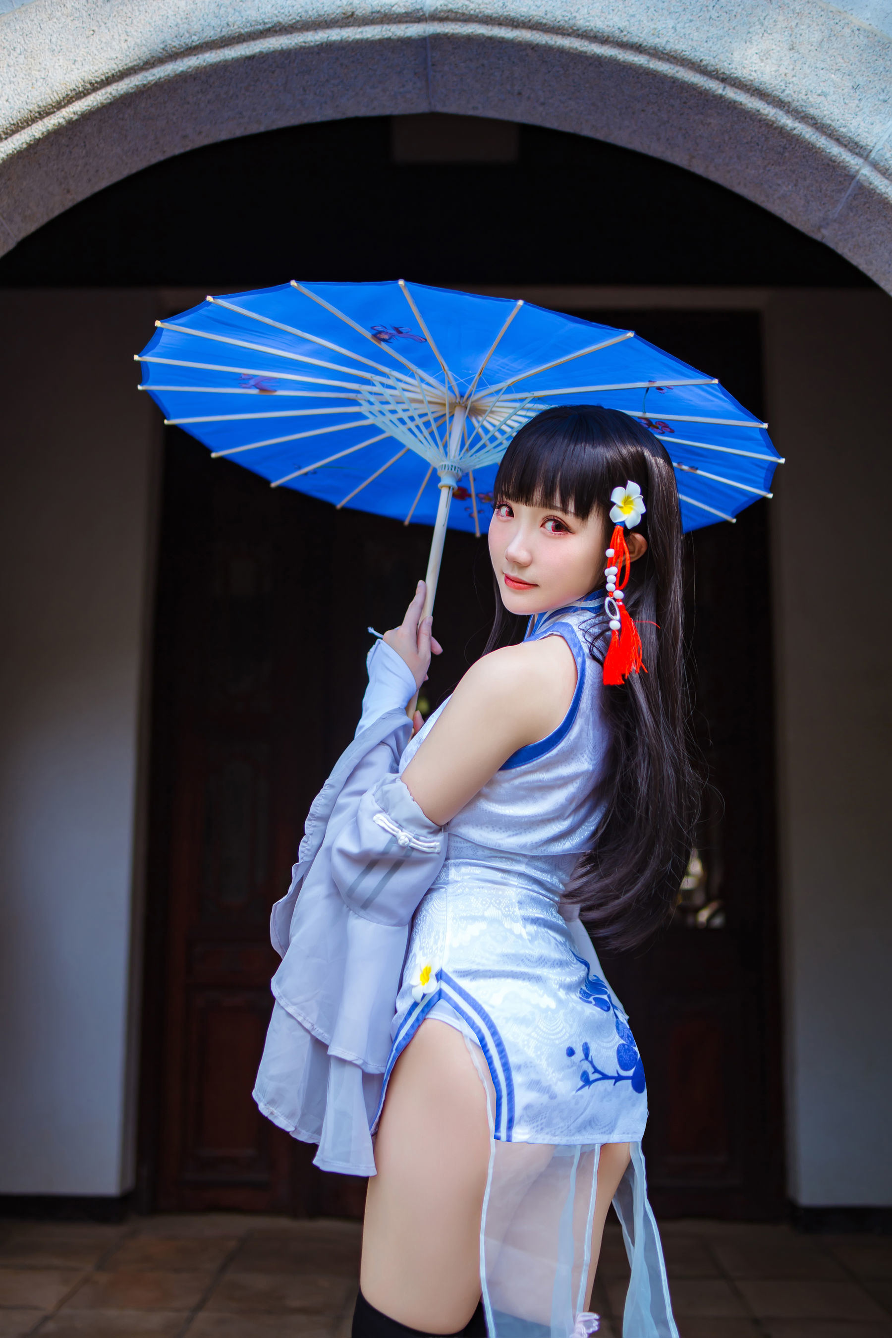 網紅COSER寫真] Coser瓜希醬福利 - 碧藍航線 逸仙